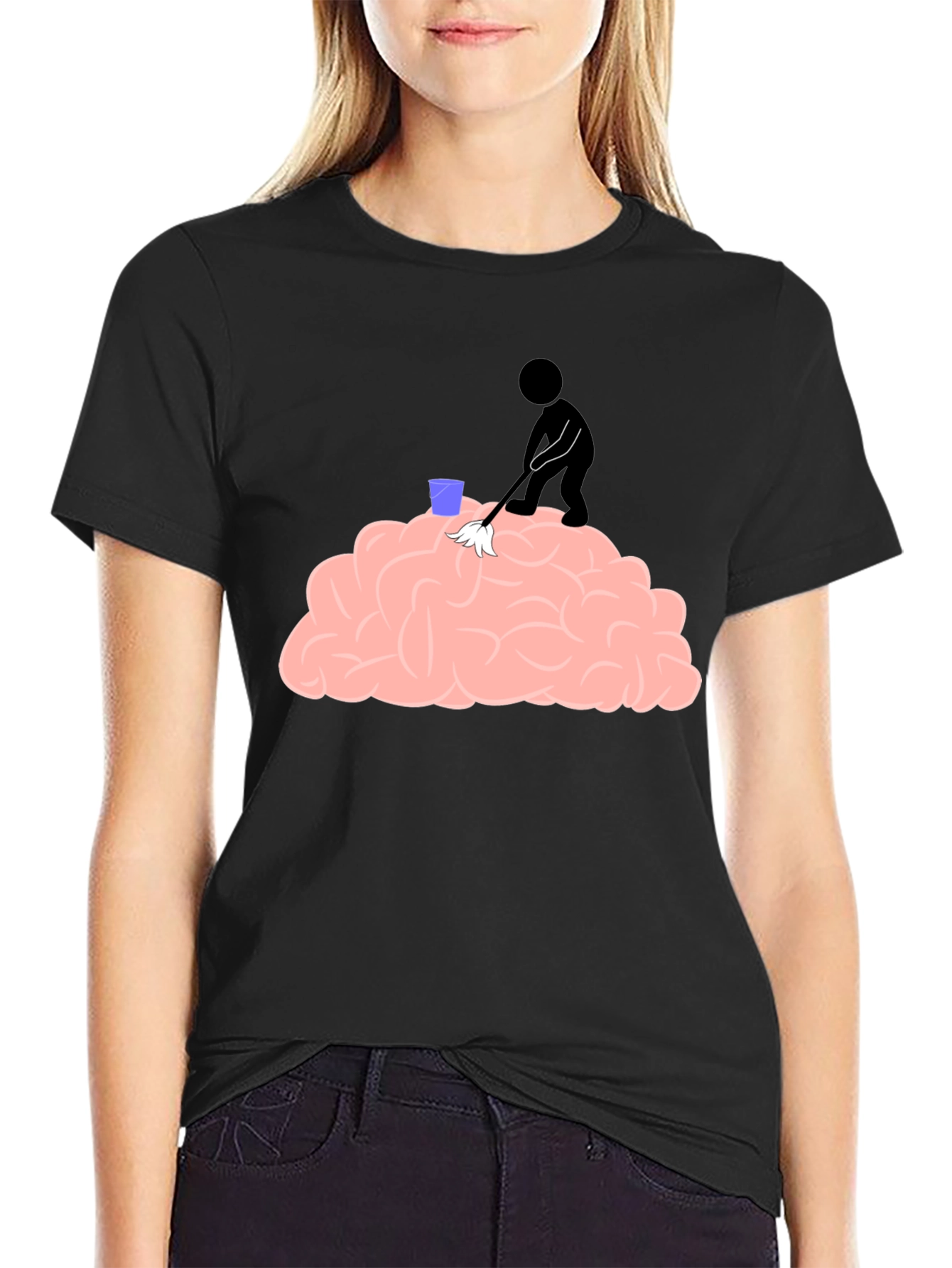 Brain Cleaning Crew T-Shirt - Funny Graphic Tee