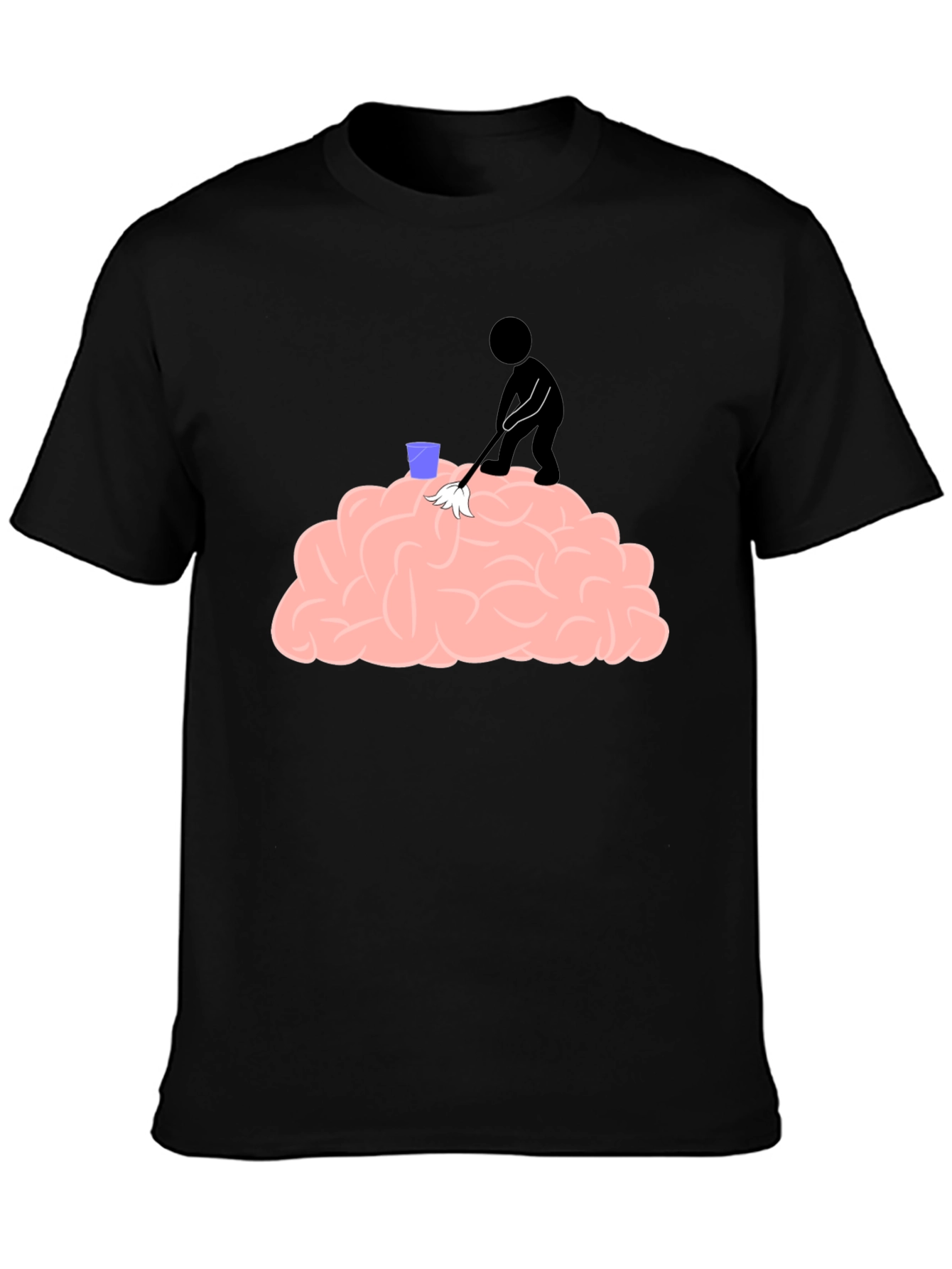 Brain Cleaning Crew T-Shirt - Funny Graphic Tee