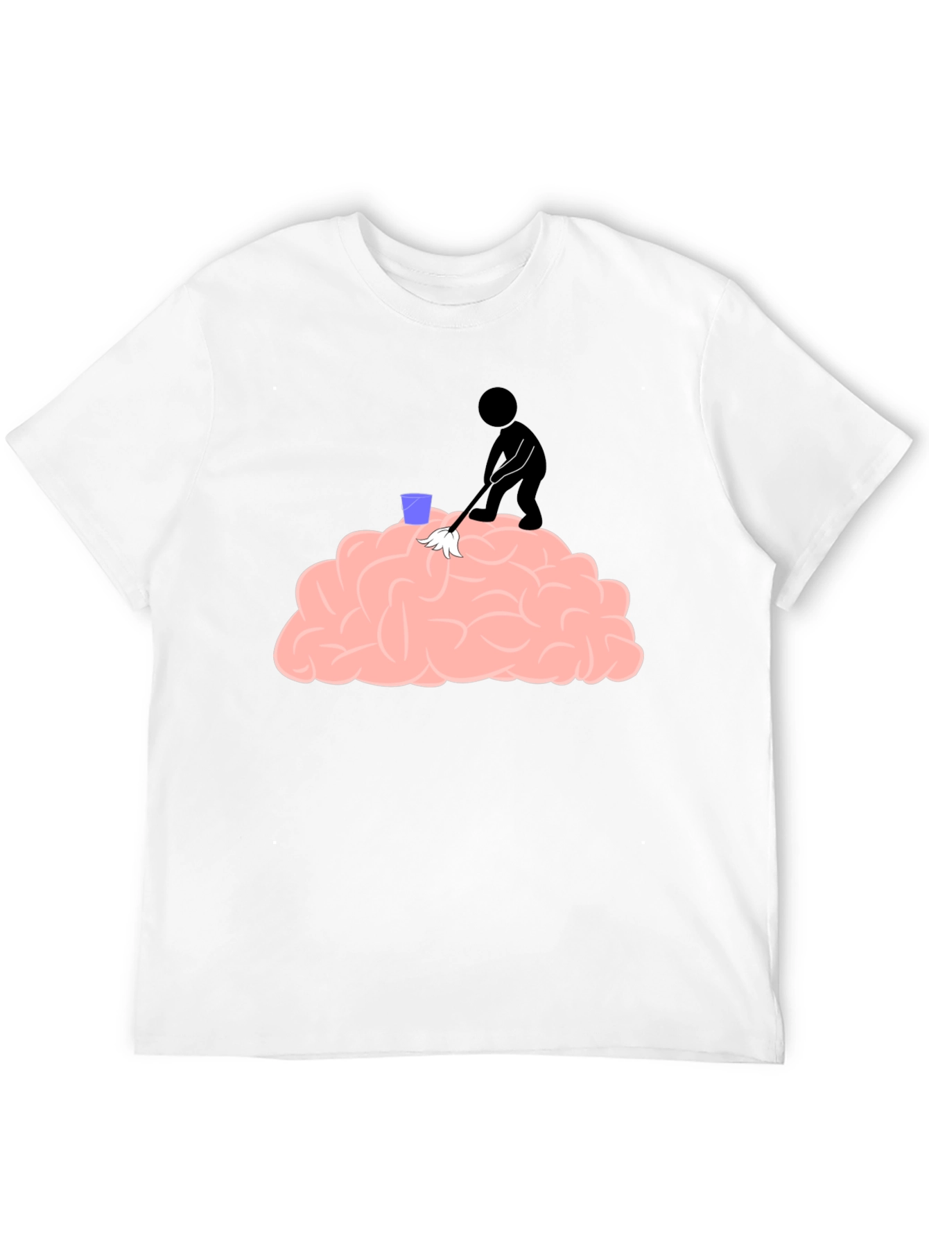 Brain Cleaning Crew T-Shirt - Funny Graphic Tee