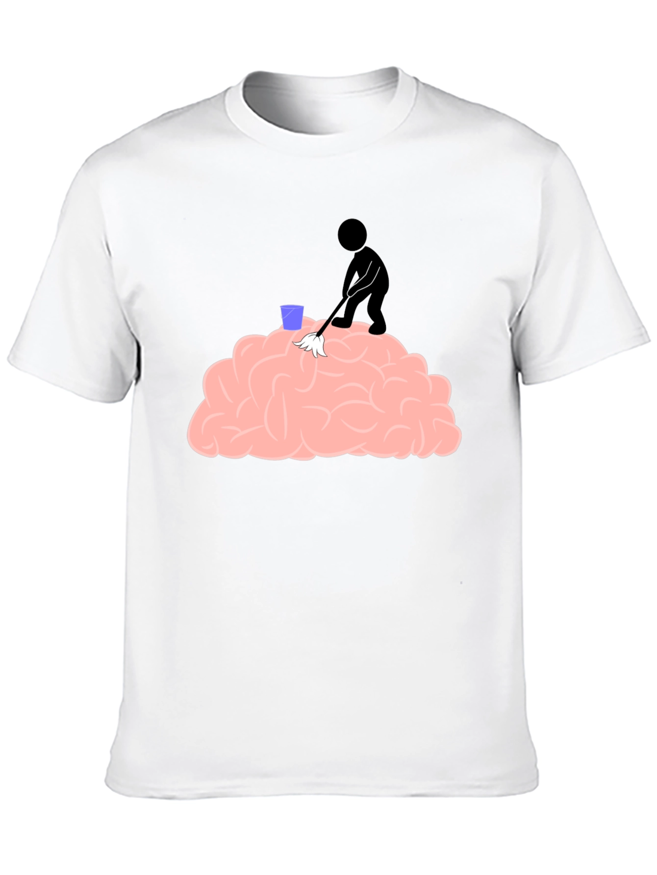 Brain Cleaning Crew T-Shirt - Funny Graphic Tee