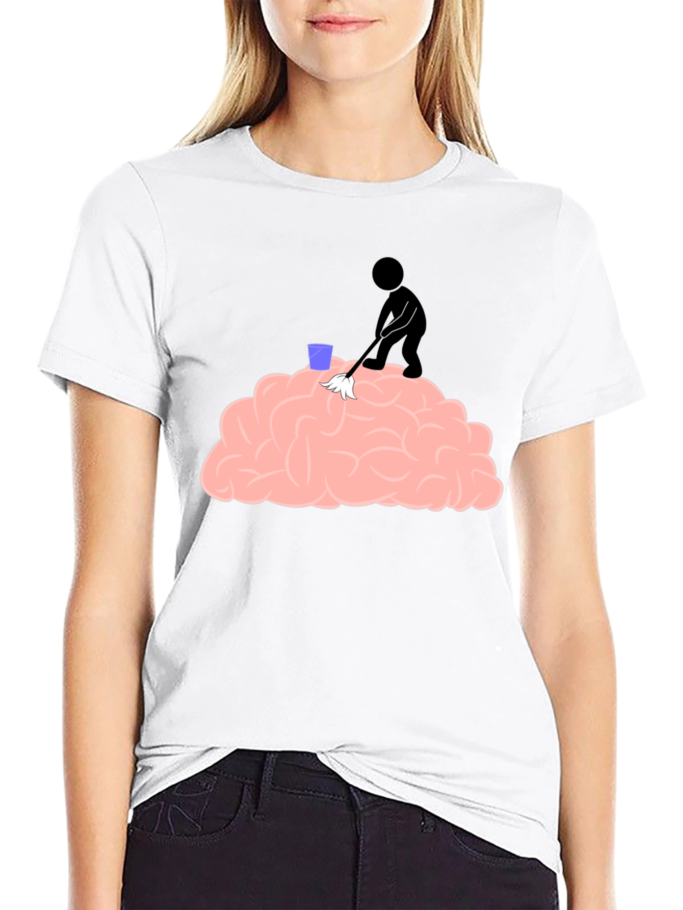 Brain Cleaning Crew T-Shirt - Funny Graphic Tee