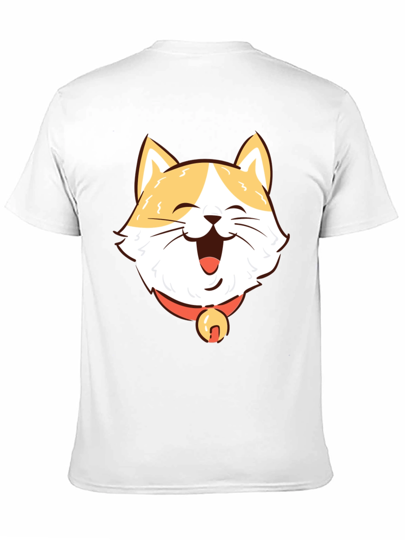 Happy Cat T-Shirt - Cute Pet Graphic Tee