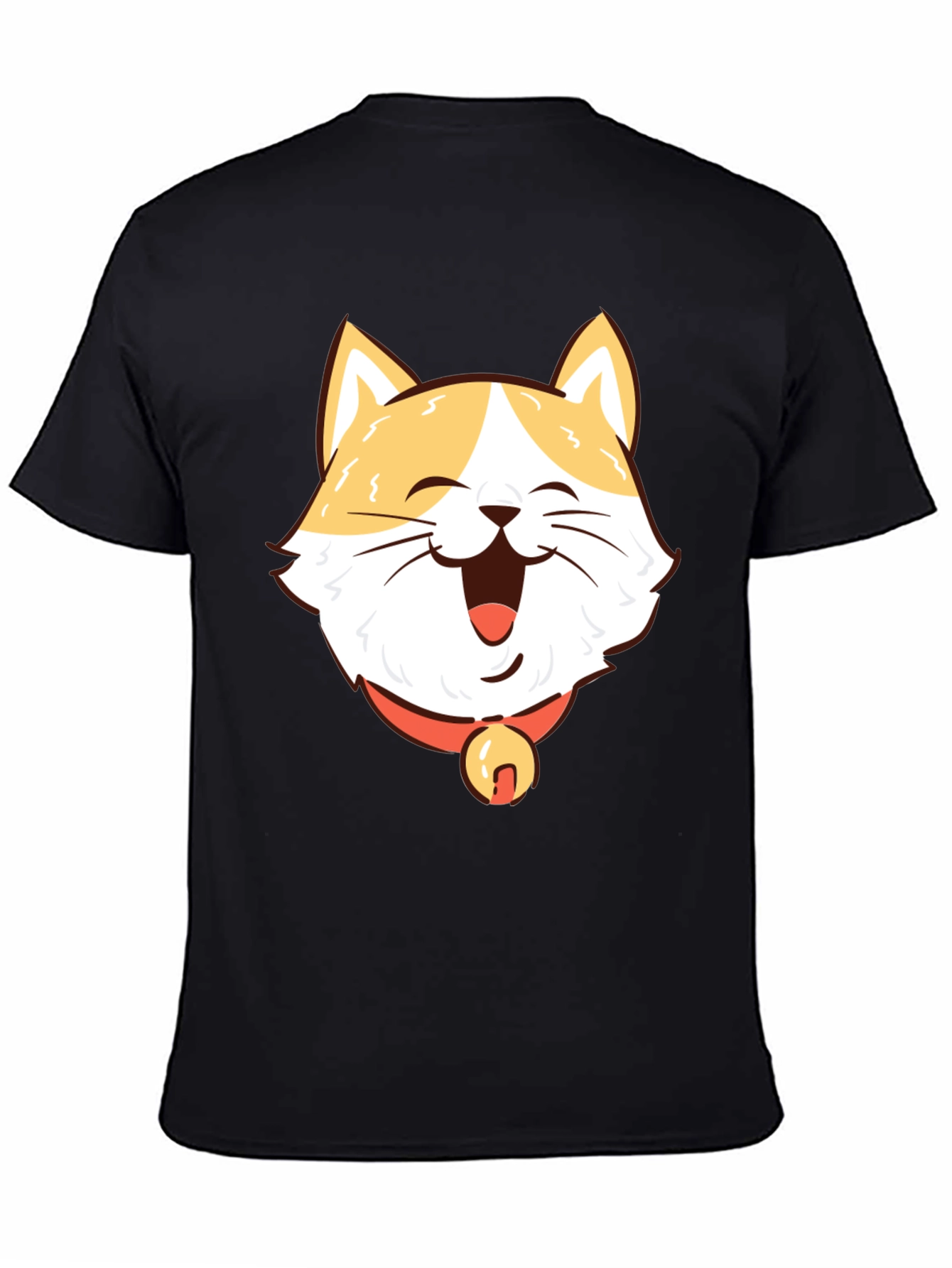 Happy Cat T-Shirt - Cute Pet Graphic Tee
