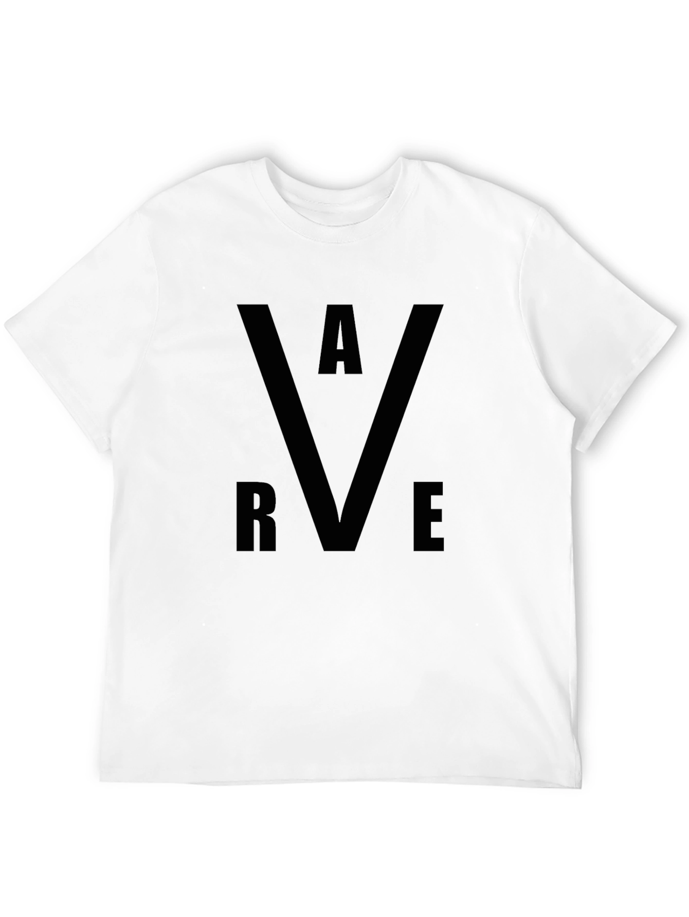 Black RAVE Graphic T-Shirt - Stylish & Comfortable