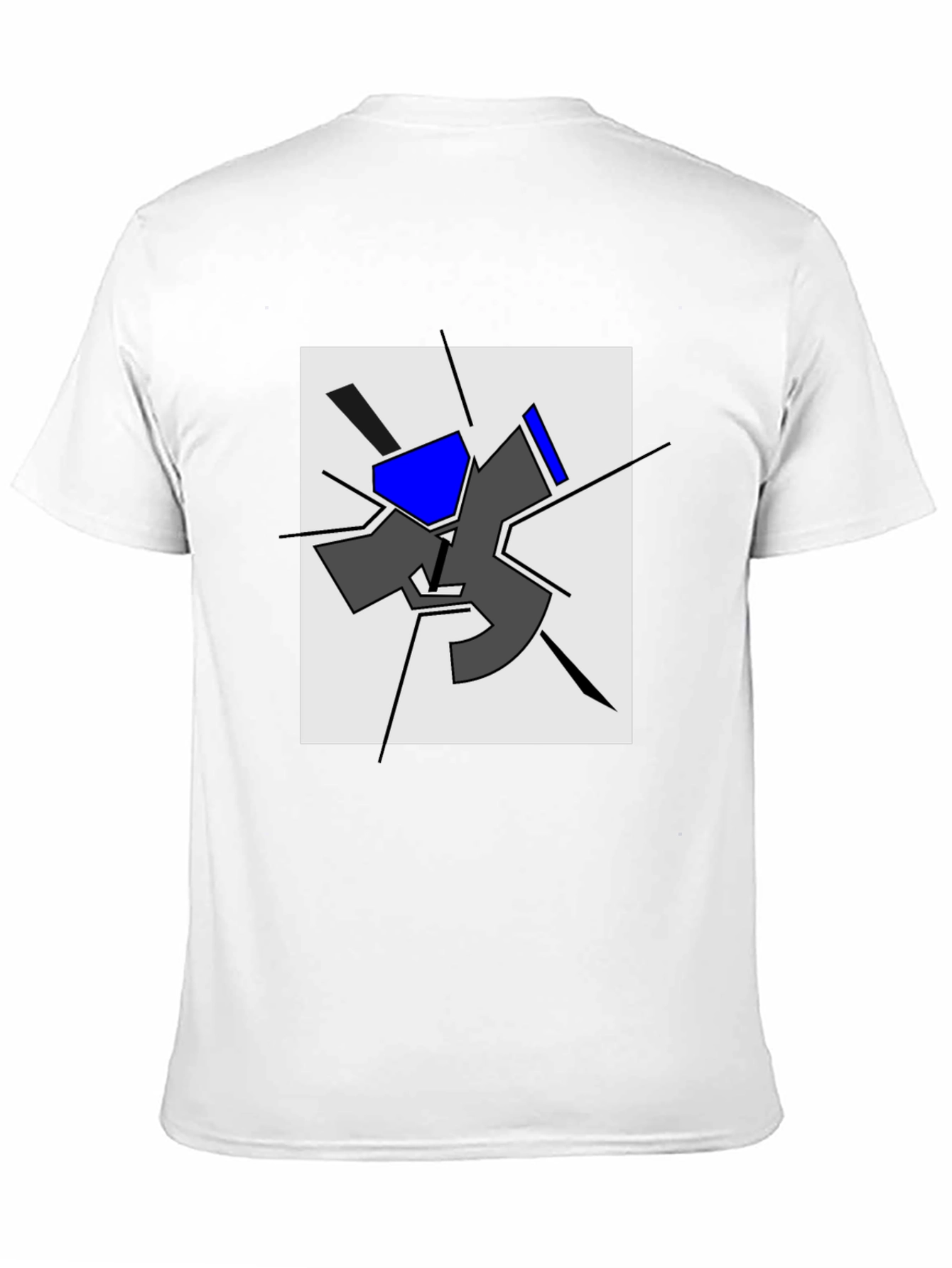 Abstract Geometric T-Shirt - Modern Art Tee