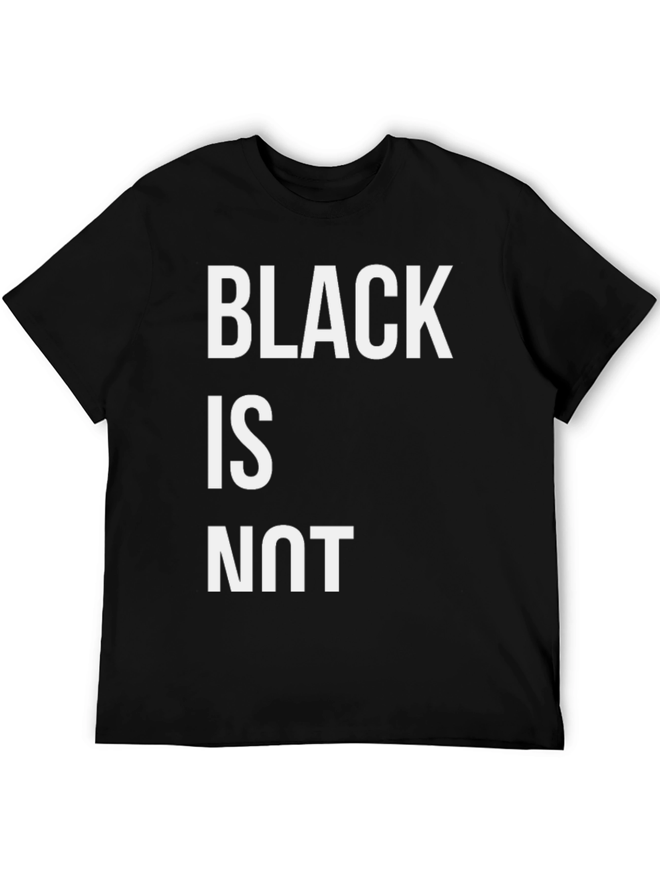 Statement Graphic Tee - Black is NOT