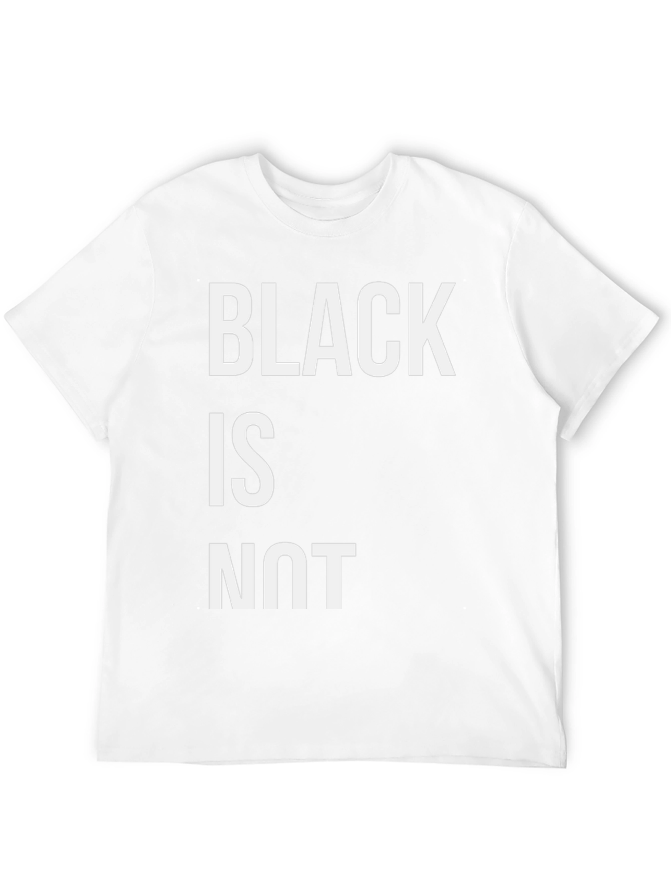 Statement Graphic Tee - Black is NOT