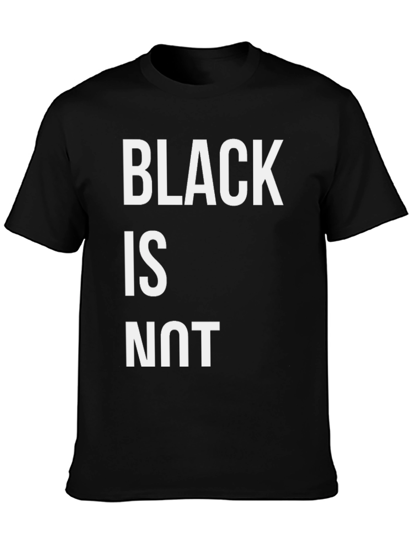 Statement Graphic Tee - Black is NOT