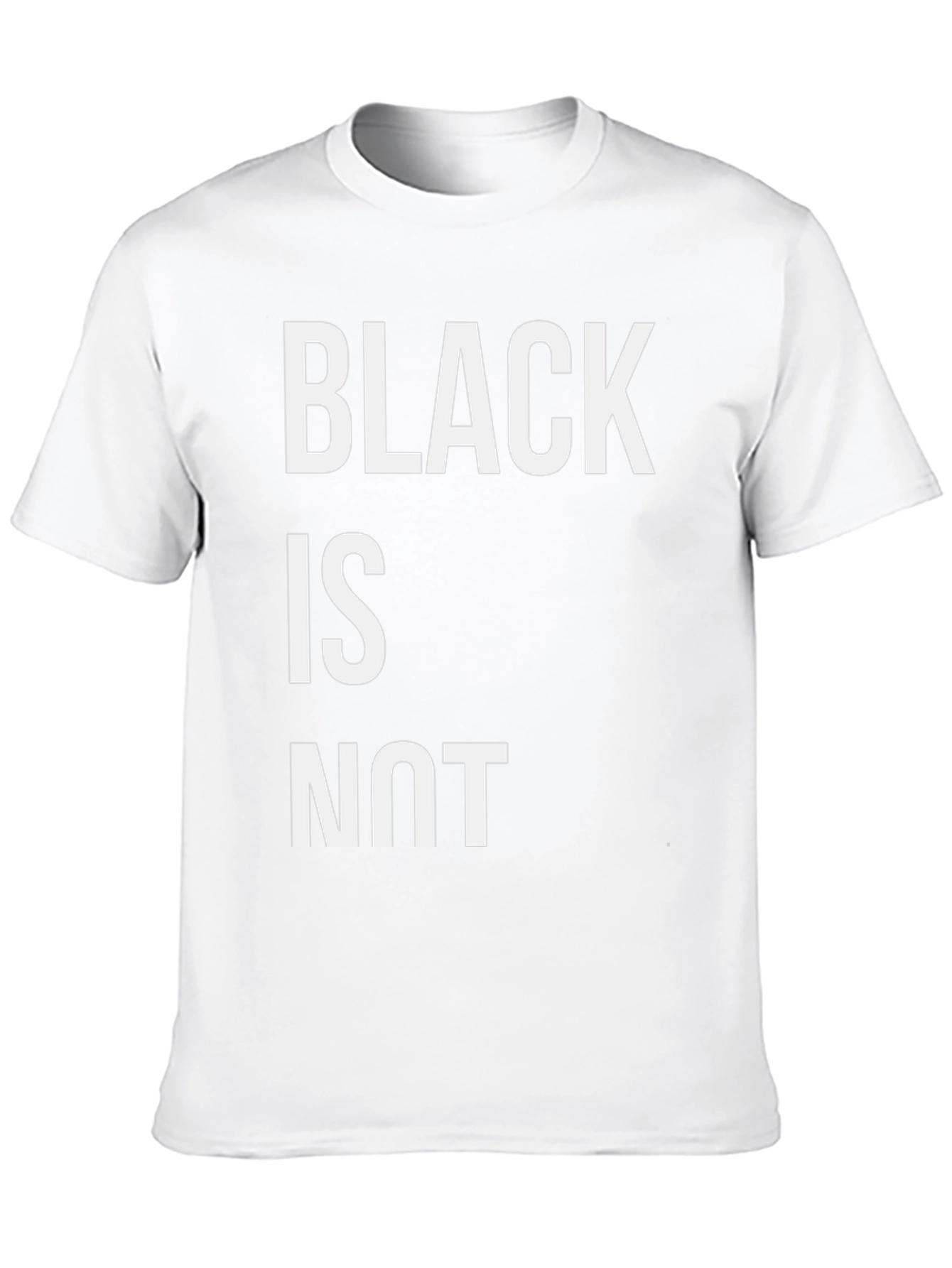Statement Graphic Tee - Black is NOT