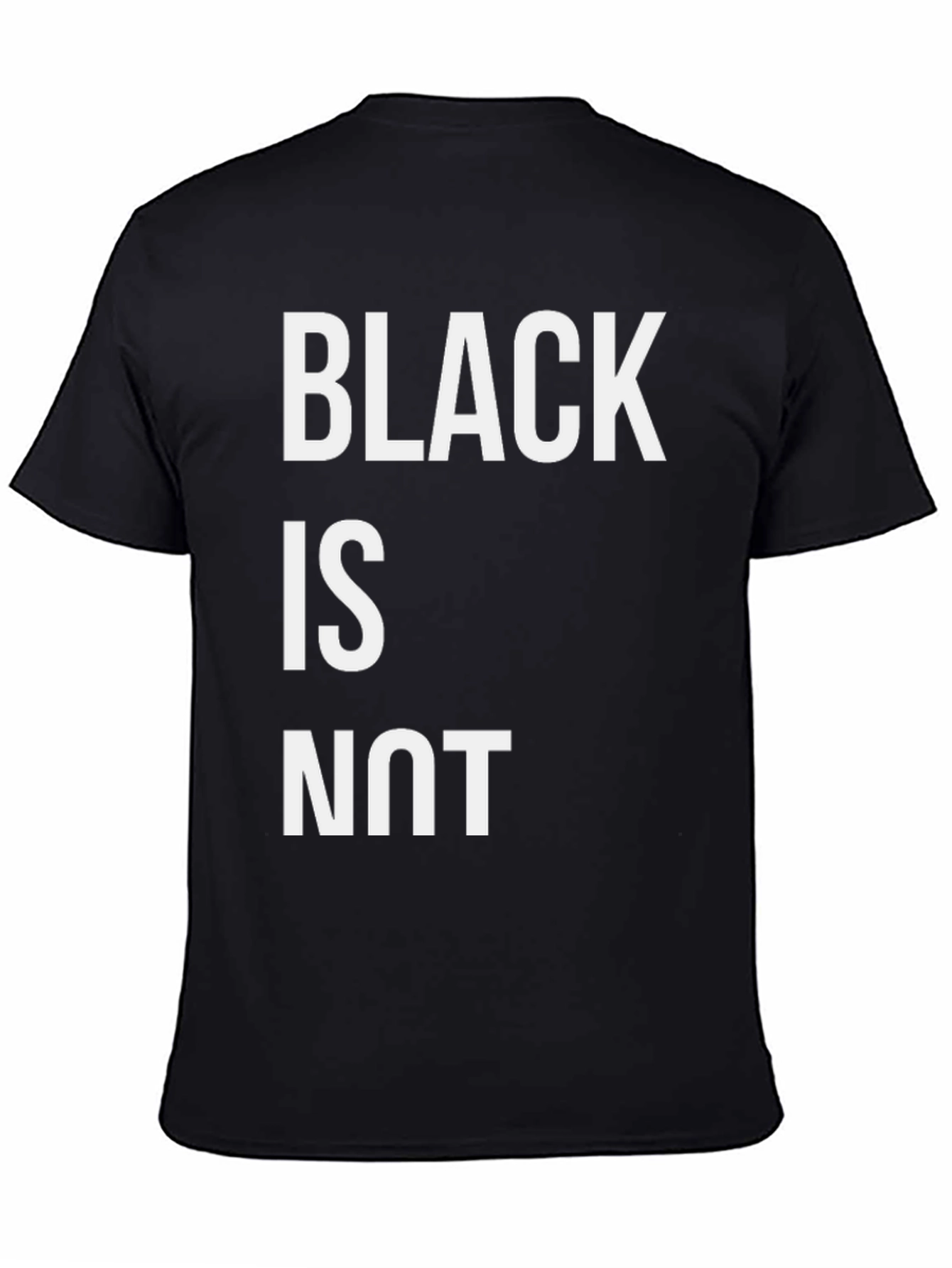 Statement Graphic Tee - Black is NOT