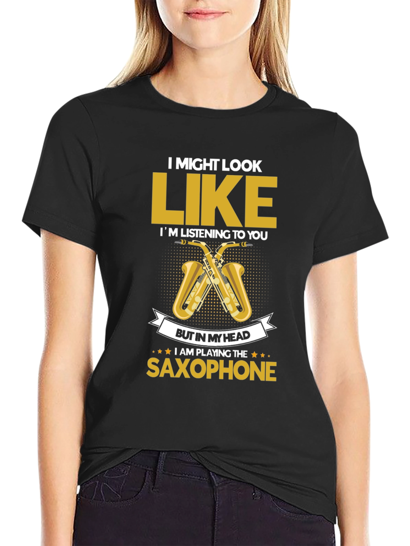 Saxophone Player T-Shirt - Musician Novelty Tee