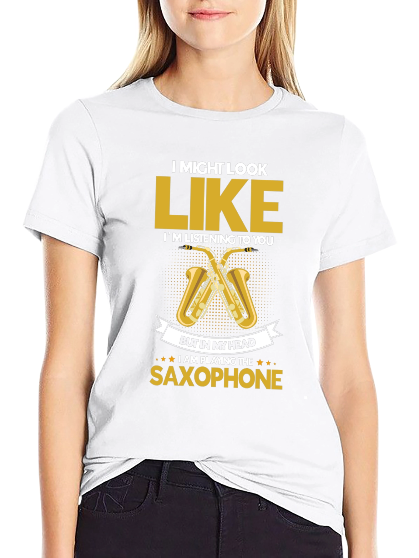 Saxophone Player T-Shirt - Musician Novelty Tee