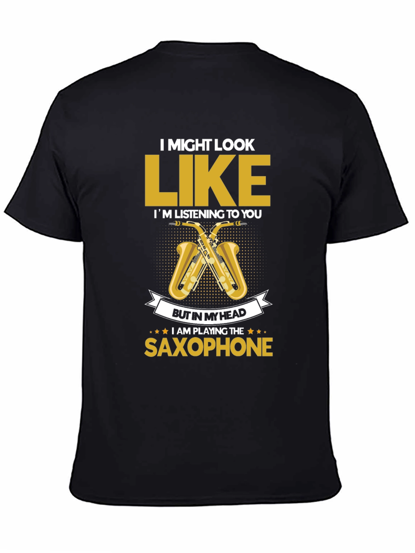 Saxophone Player T-Shirt - Musician Novelty Tee