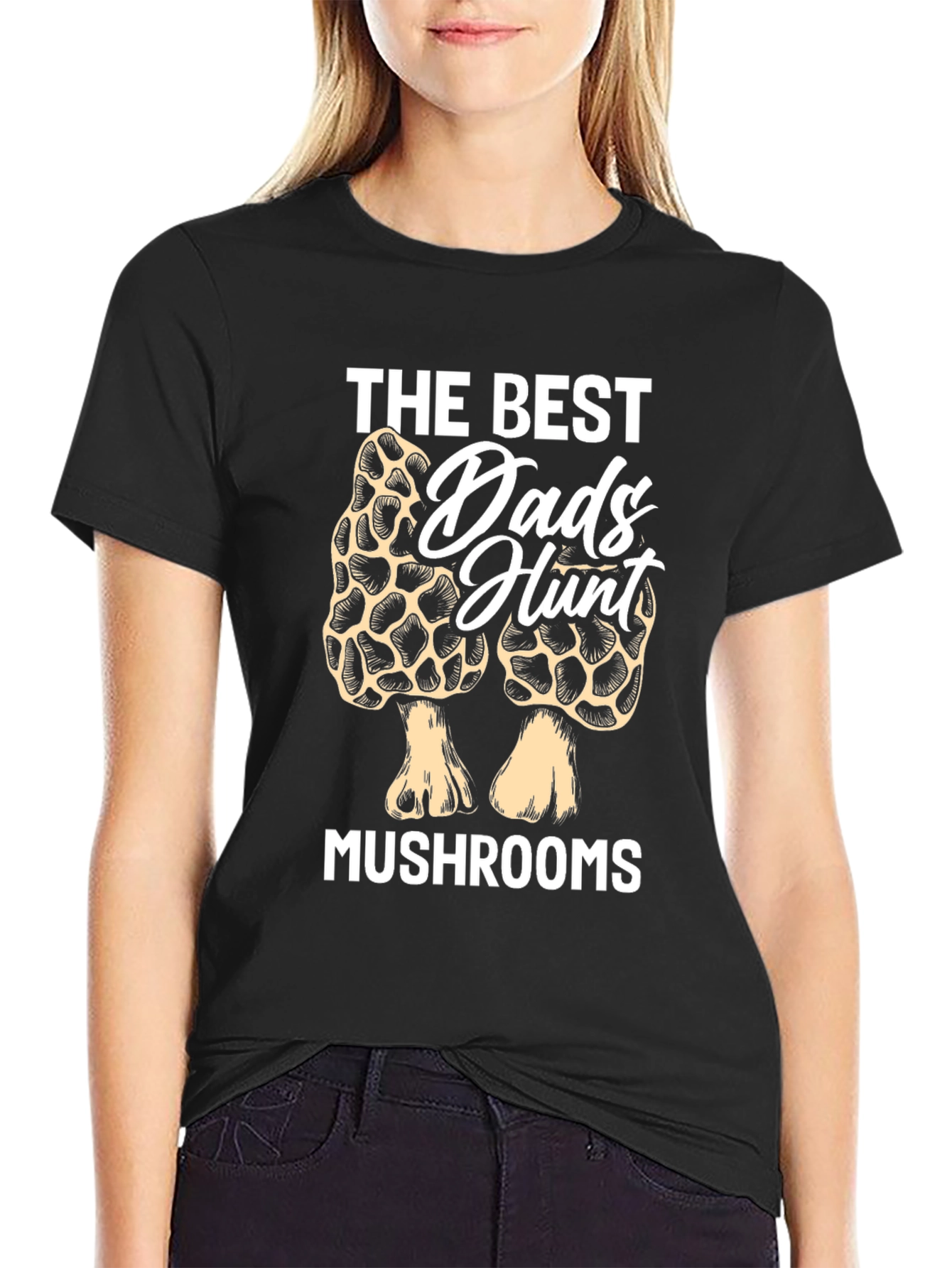 The Best Dads Hunt Mushrooms T-Shirt