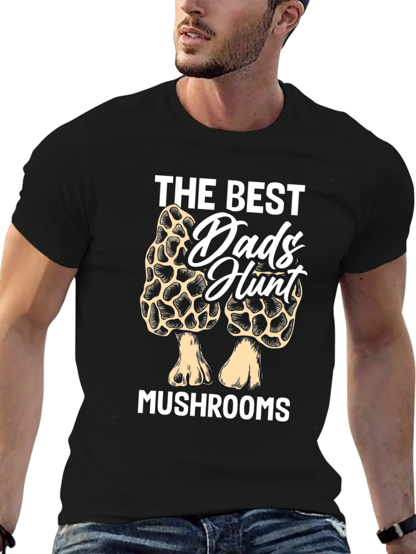 The Best Dads Hunt Mushrooms T-Shirt