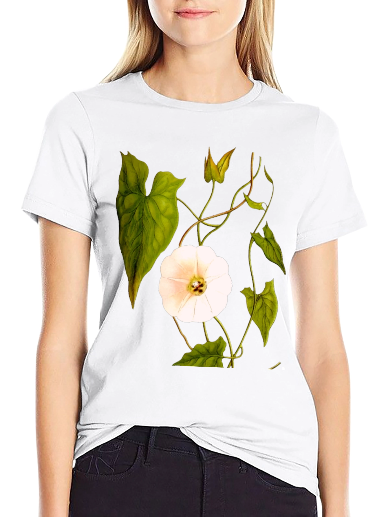 Botanical Floral Print T-Shirt