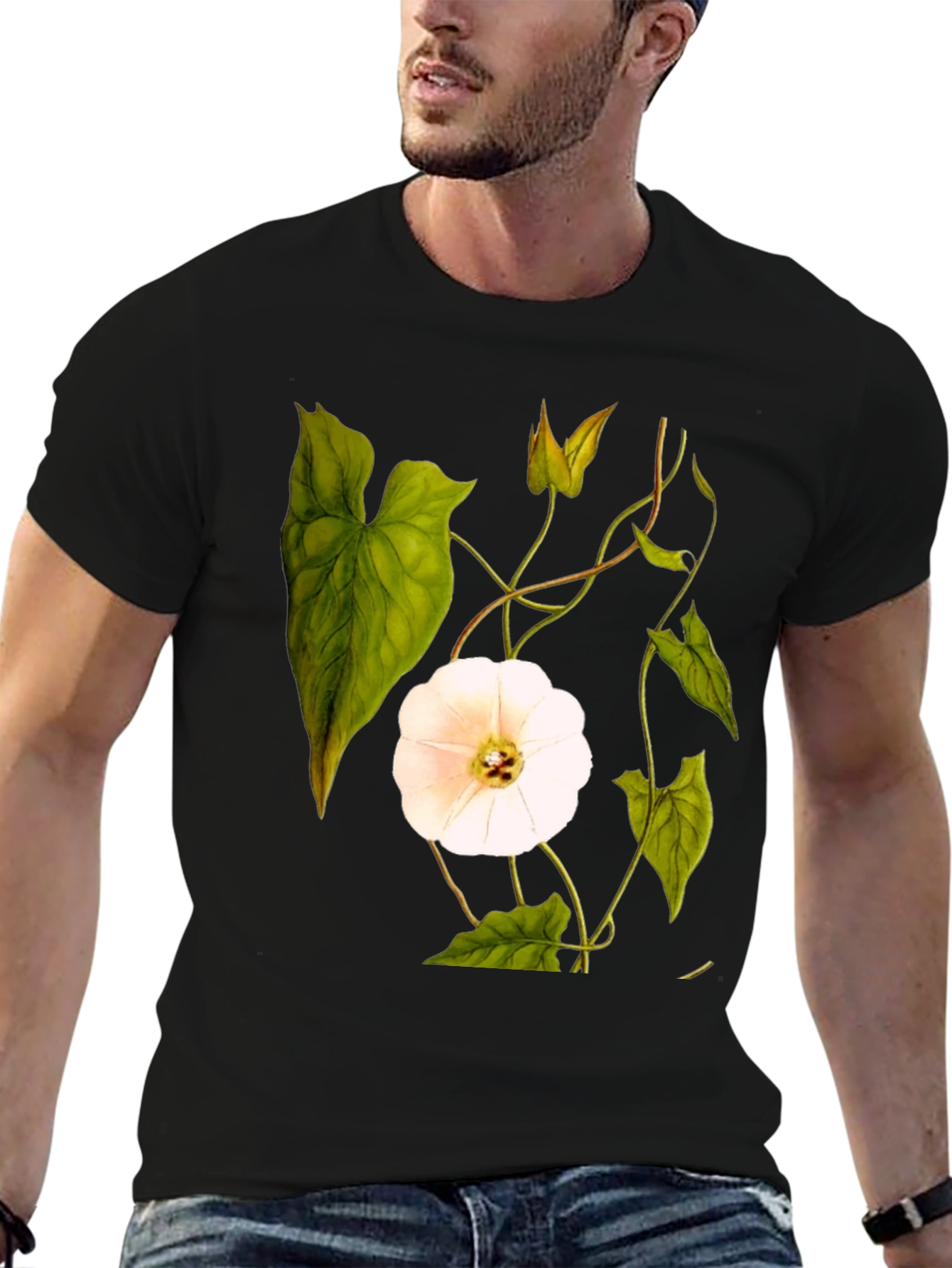 Botanical Floral Print T-Shirt
