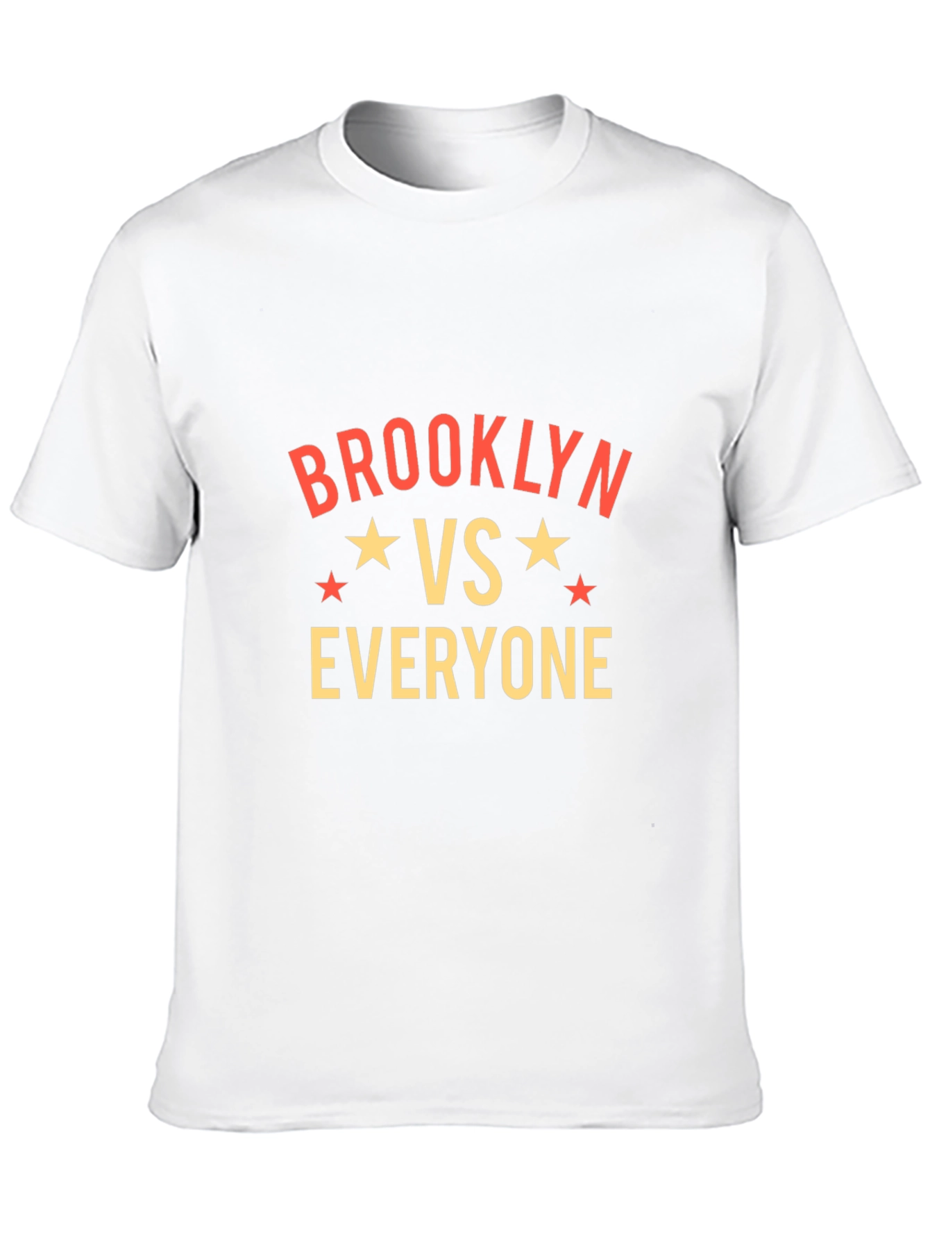Brooklyn VS Everyone Graphic Tee - Black Cotton Blend