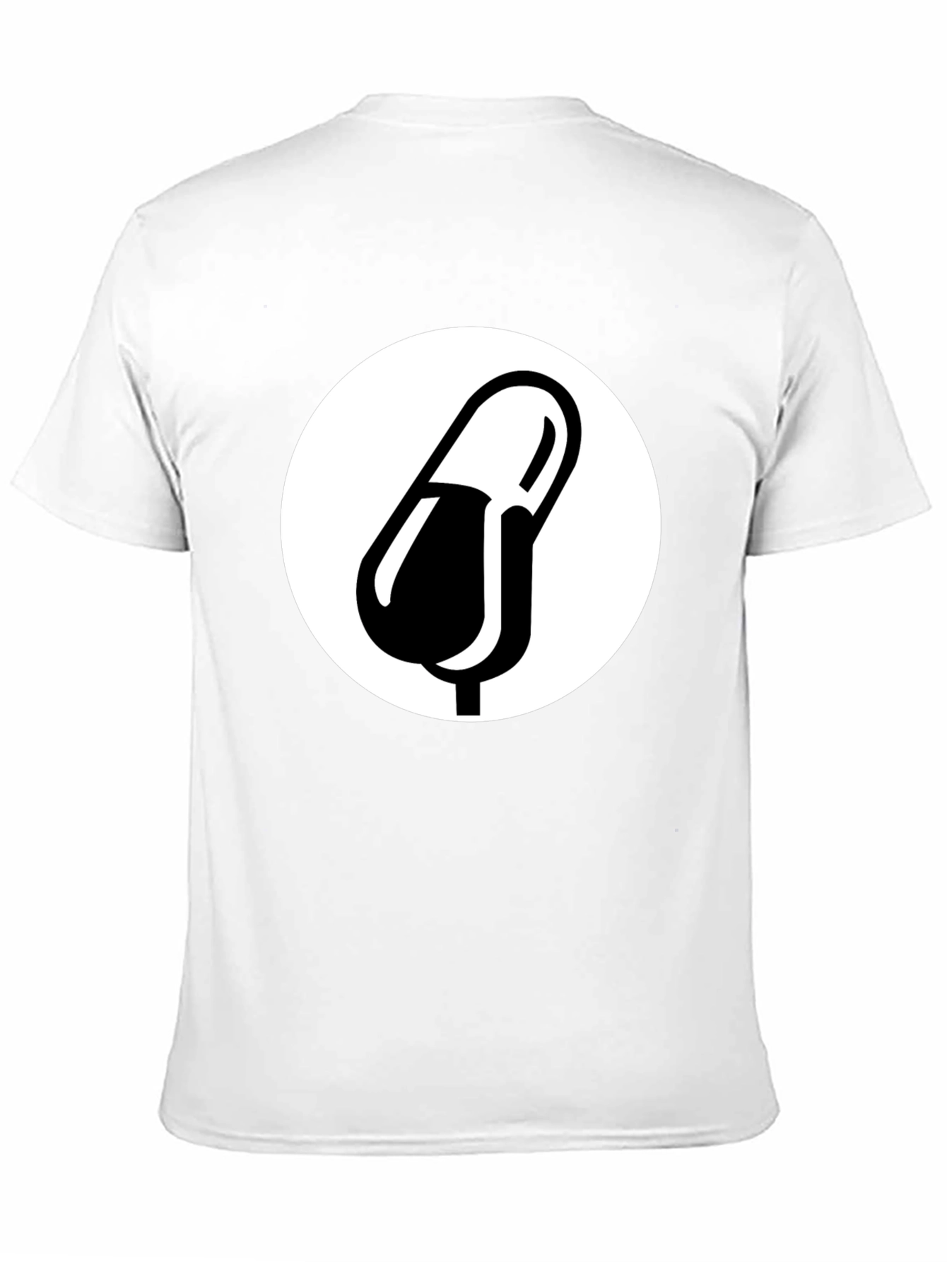 Pill Graphic Black T-Shirt - Medical Humor