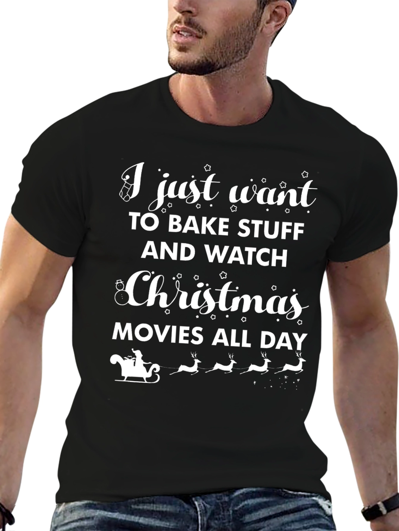 Christmas Baking Movie Watch T-Shirt