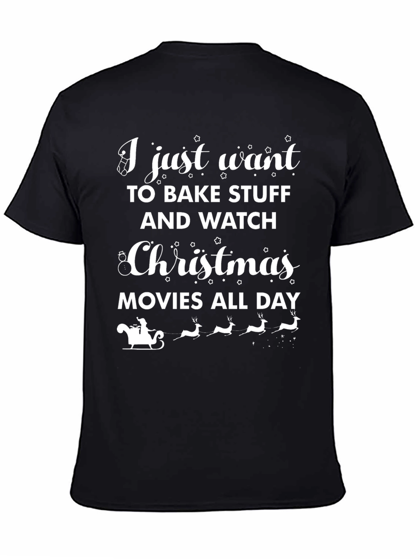 Christmas Baking Movie Watch T-Shirt
