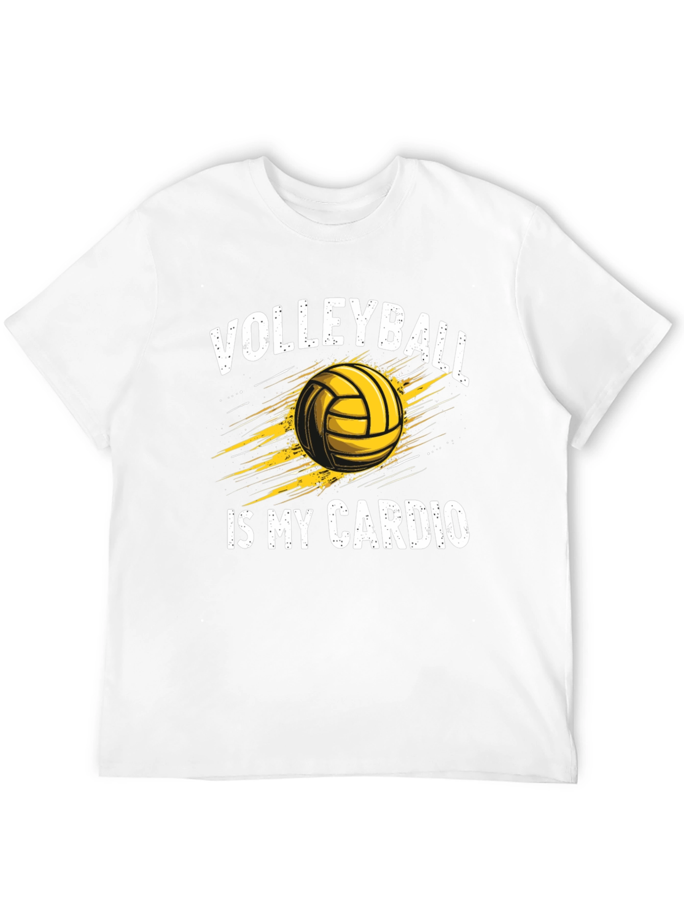 Volleyball Is My Cardio Graphic Tee