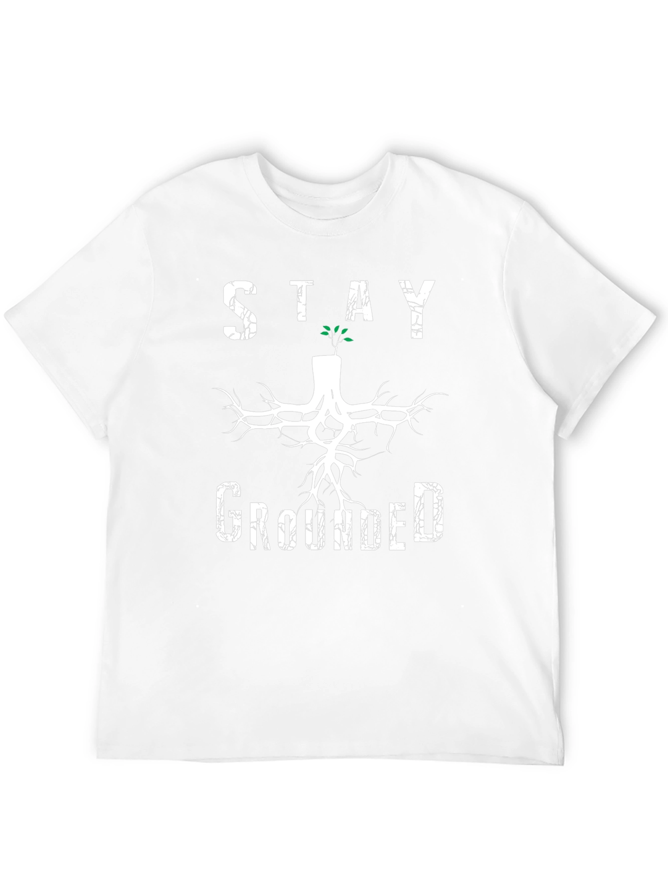 Stay Grounded Graphic Print Tee