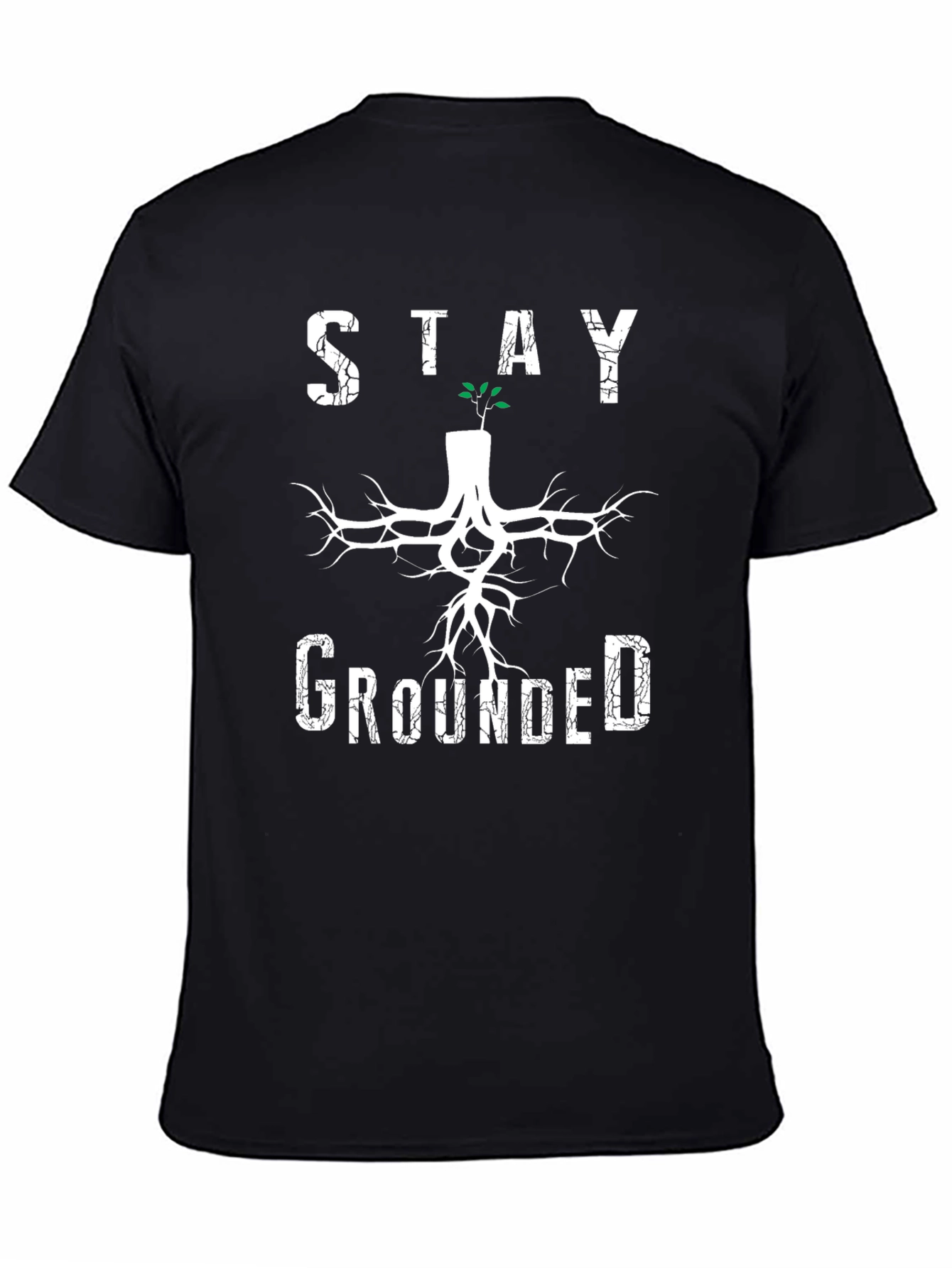 Stay Grounded Graphic Print Tee