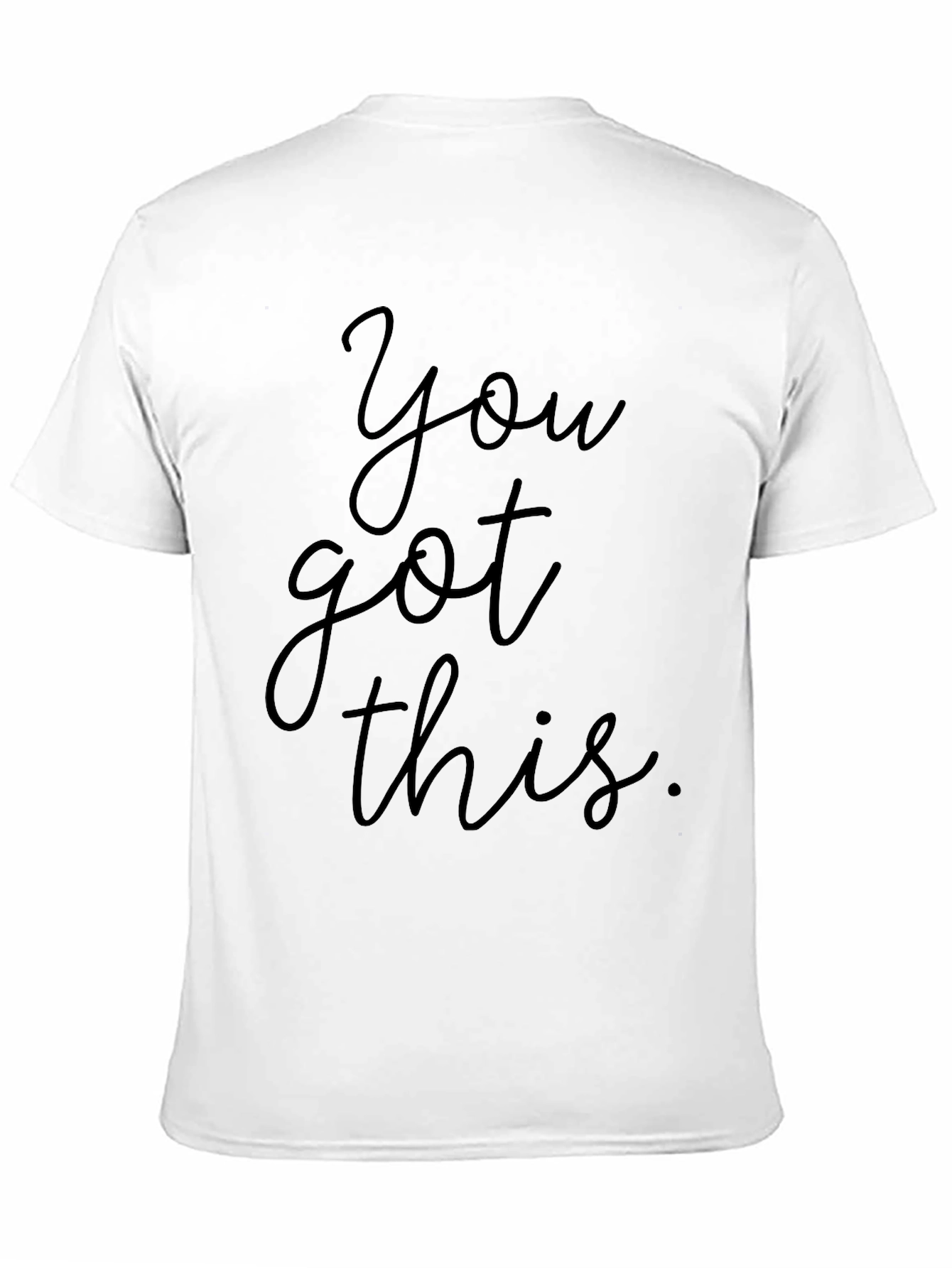 You Got This Black Graphic Tee