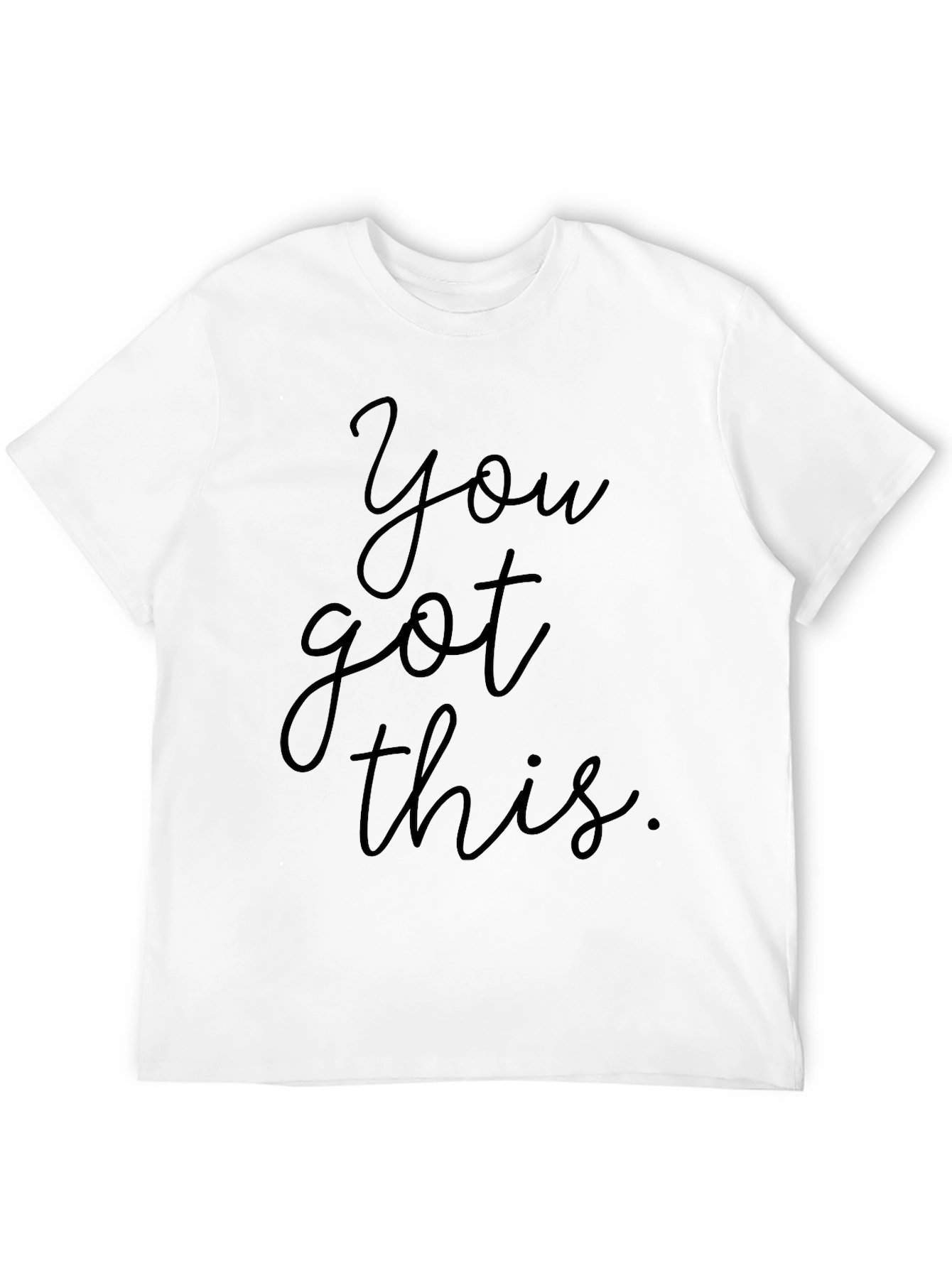 You Got This Black Graphic Tee