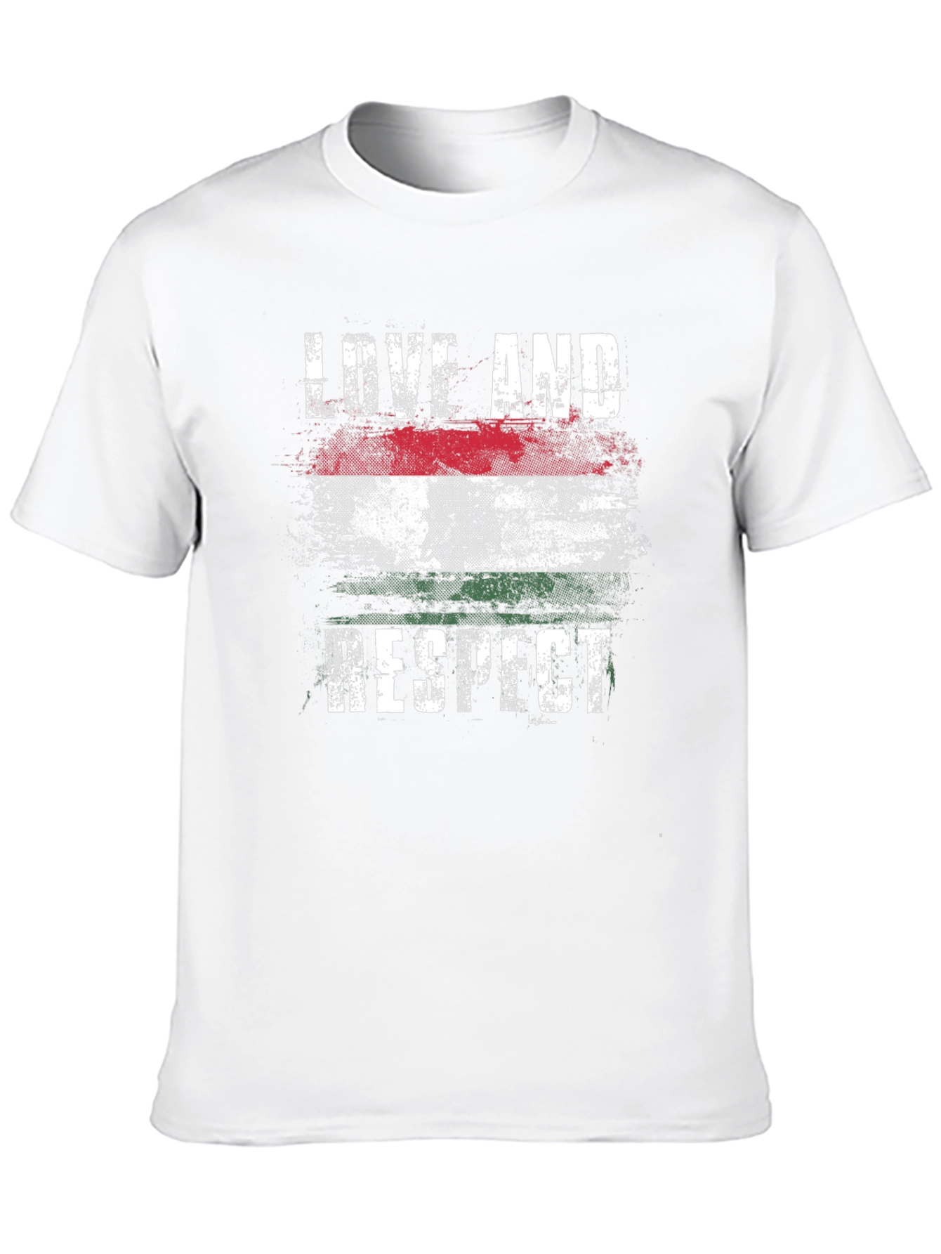 Hungary Flag Love & Respect T-Shirt