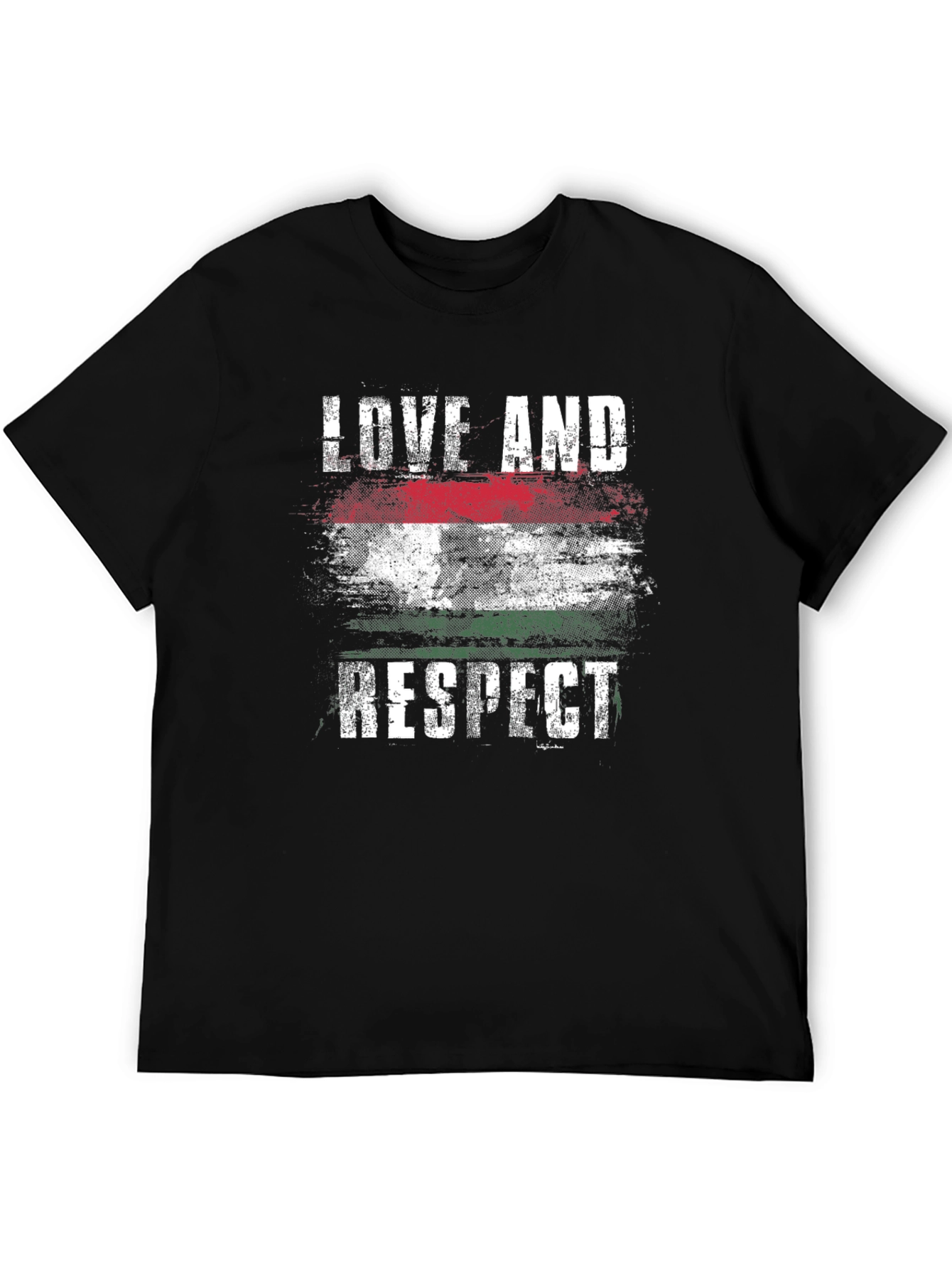 Hungary Flag Love & Respect T-Shirt