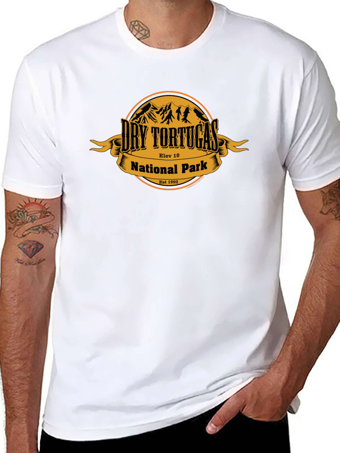 Dry Tortugas National Park Tee - Retro Design