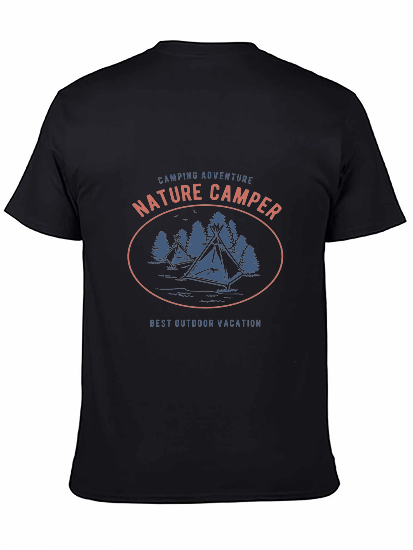 Nature Camper Graphic T-Shirt - Camping Adventure