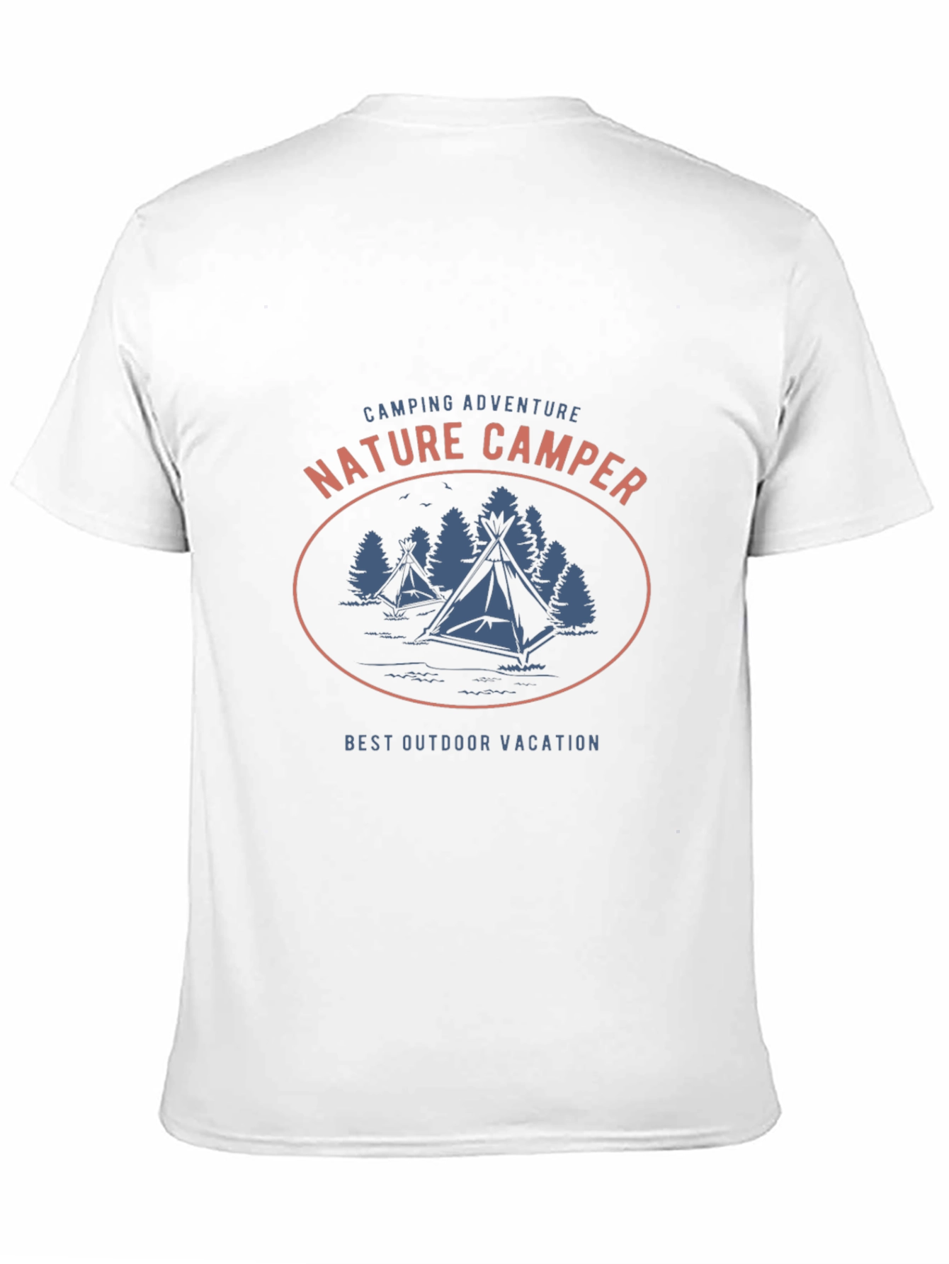 Nature Camper Graphic T-Shirt - Camping Adventure