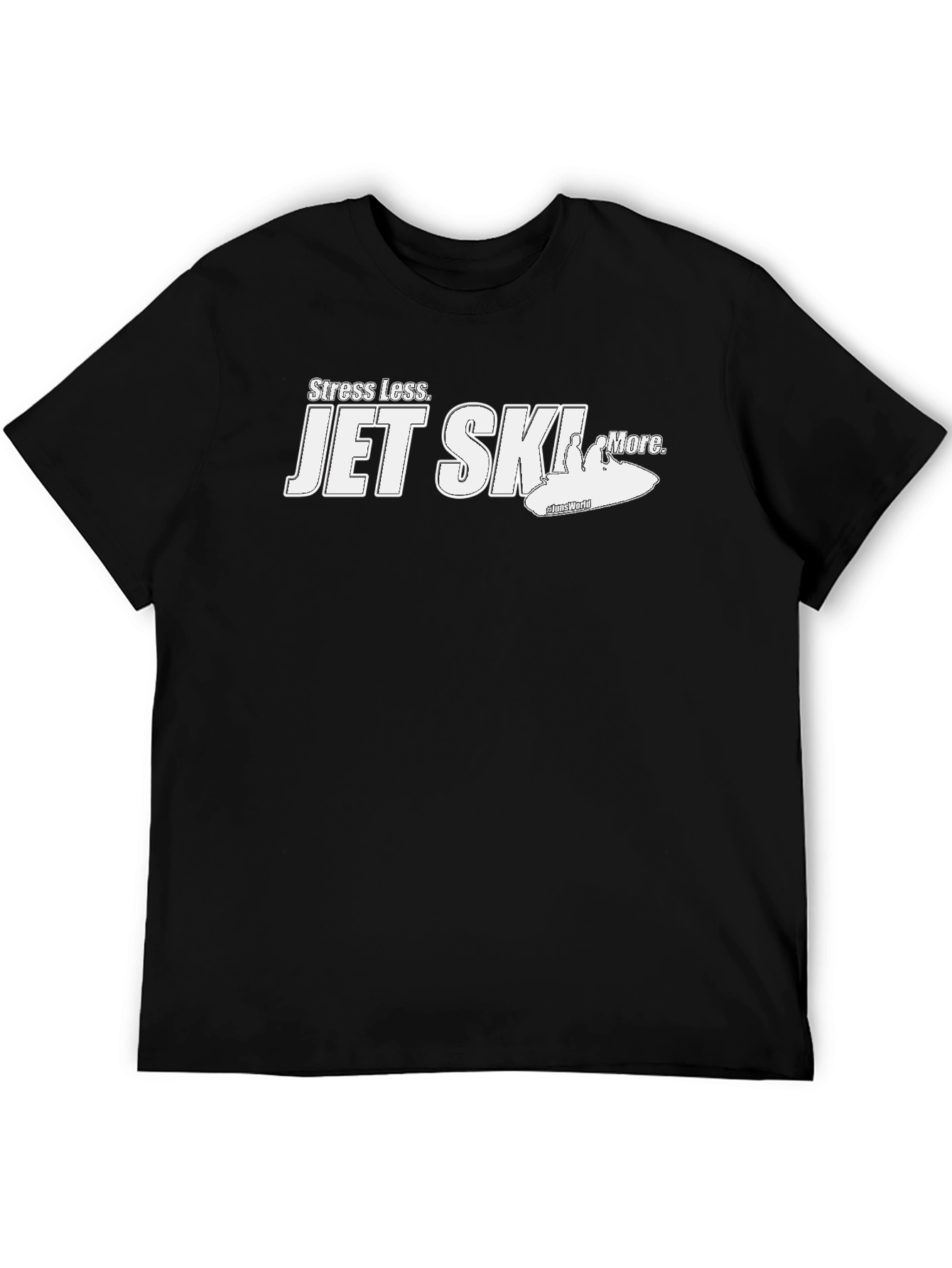 Stress Less Jet Ski More Graphic T-Shirt