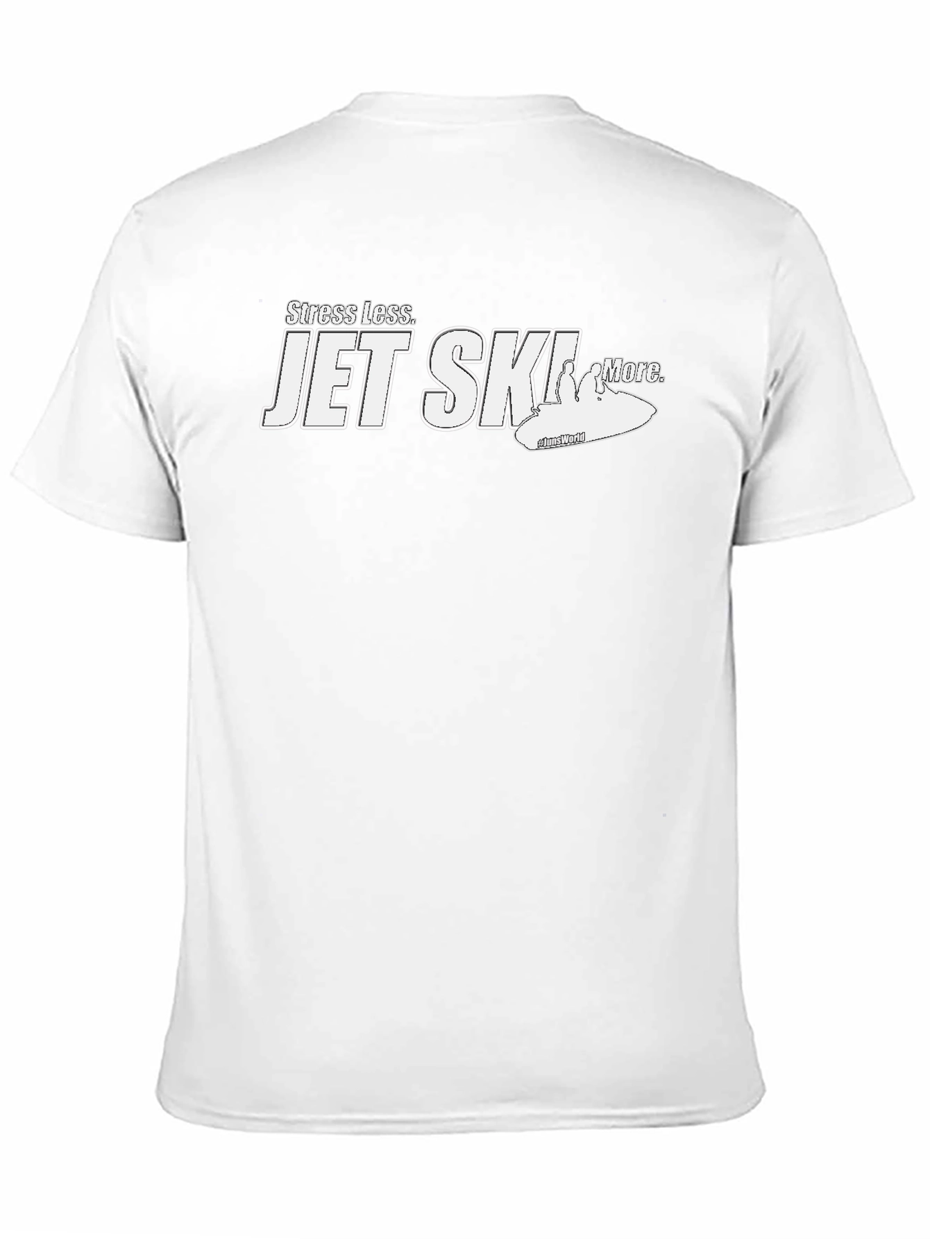 Stress Less Jet Ski More Graphic T-Shirt