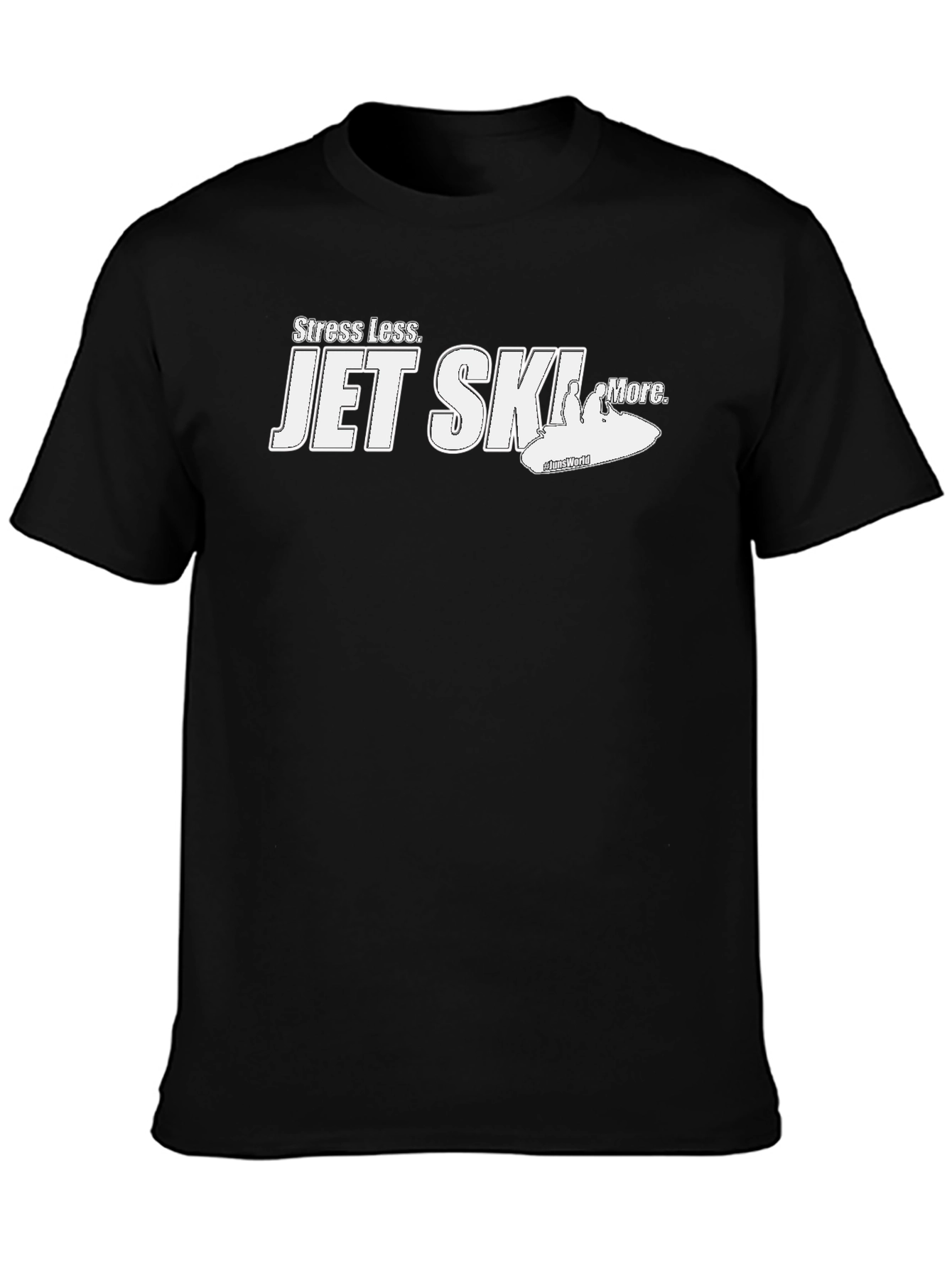 Stress Less Jet Ski More Graphic T-Shirt
