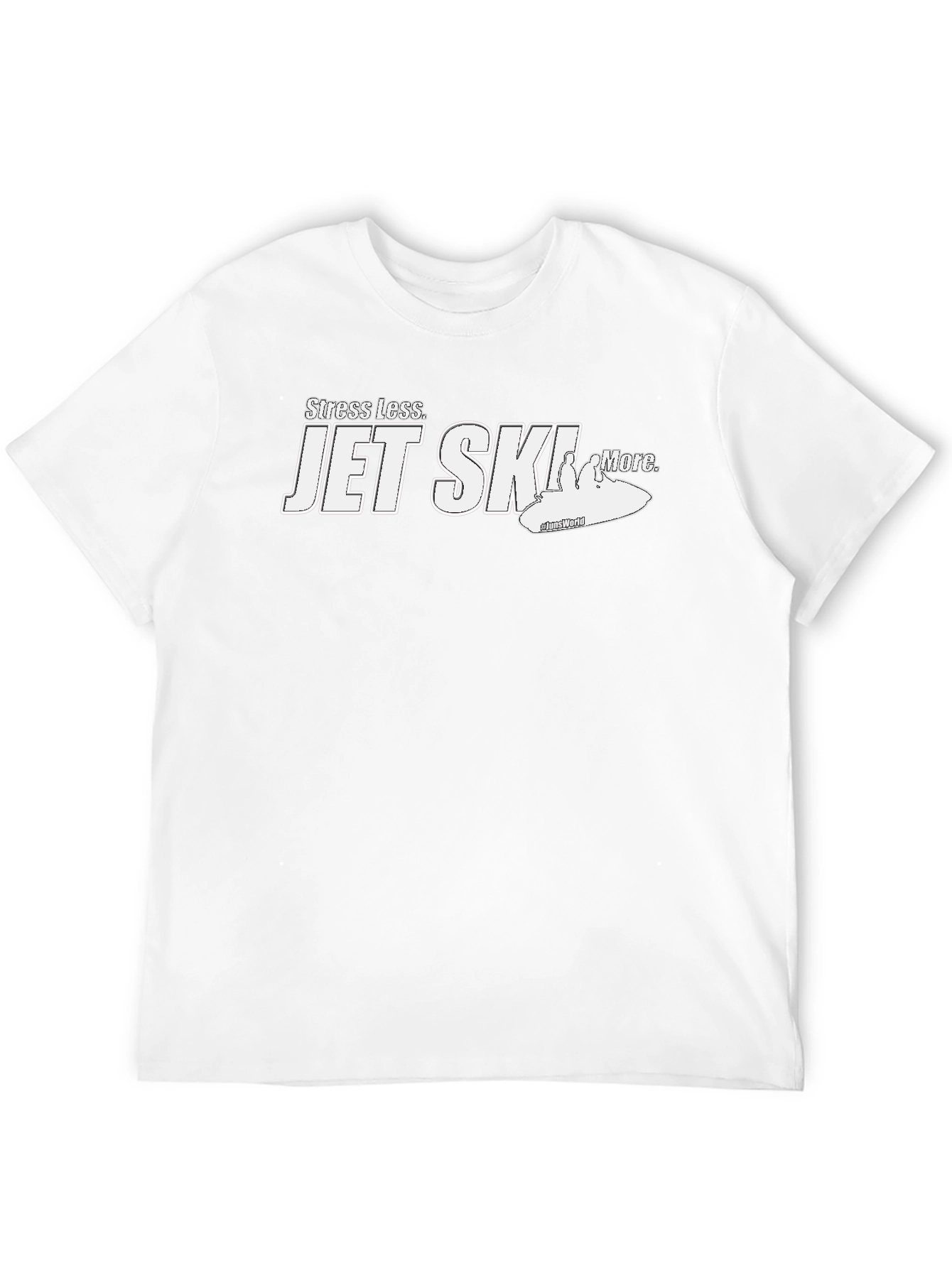 Stress Less Jet Ski More Graphic T-Shirt
