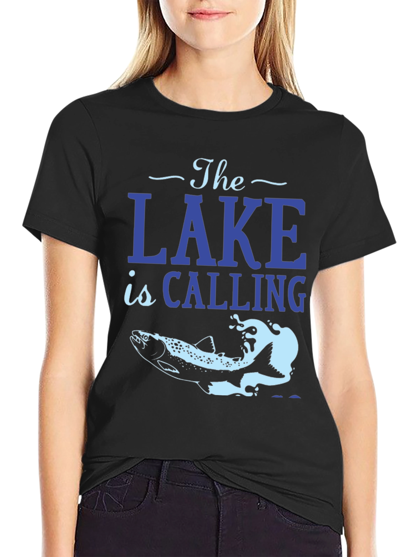 The Lake is Calling T-Shirt - Fishing Tee