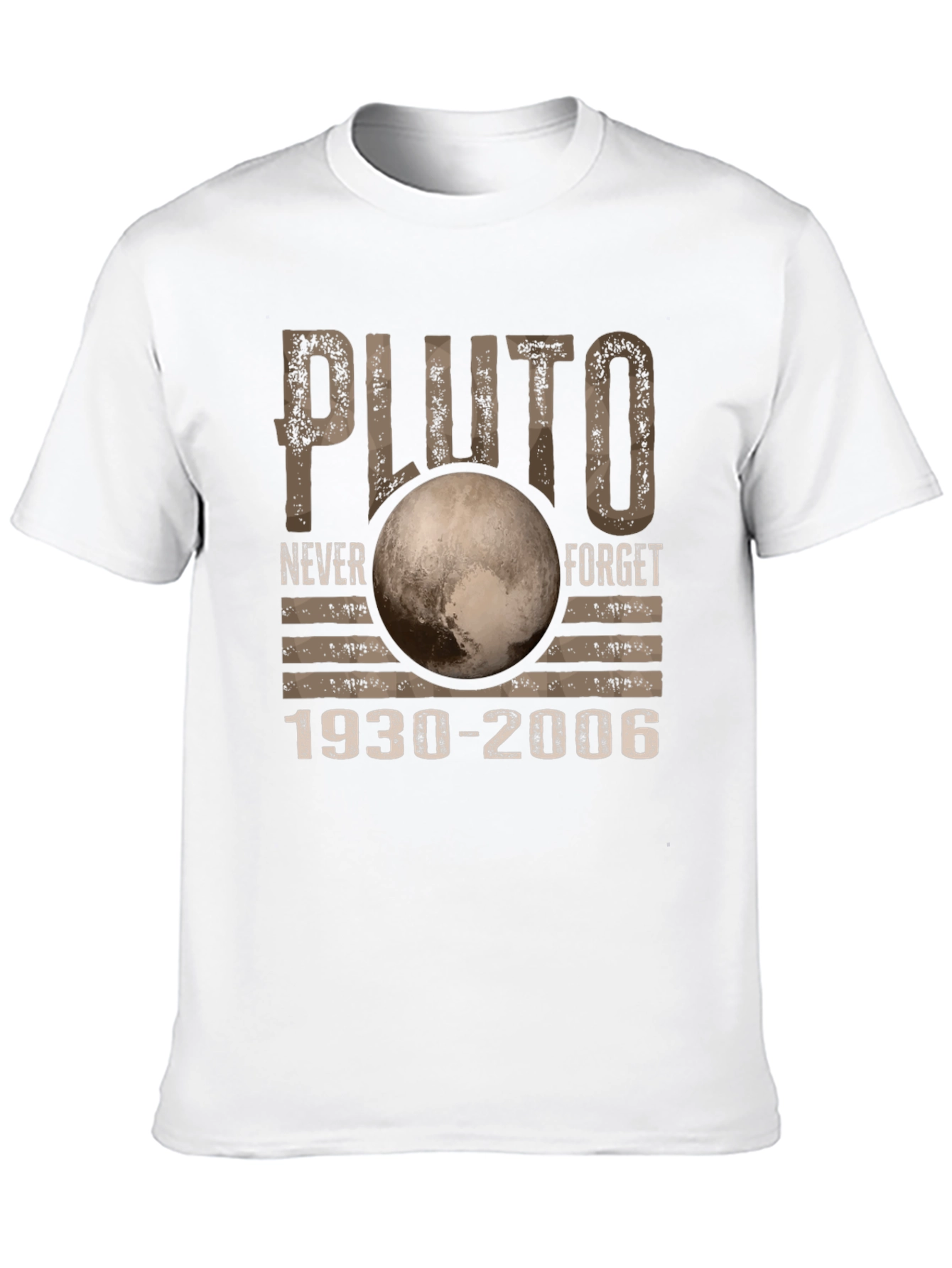 Pluto Never Forget 1930-2006 Graphic Tee