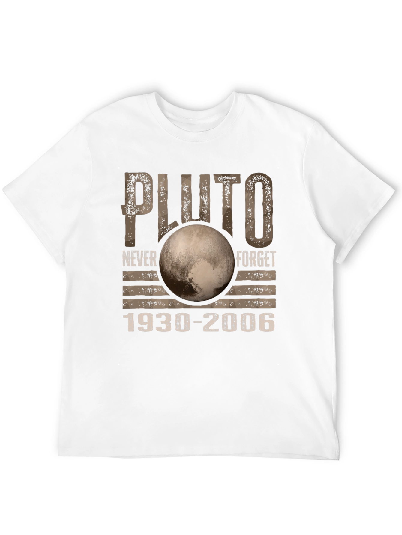 Pluto Never Forget 1930-2006 Graphic Tee