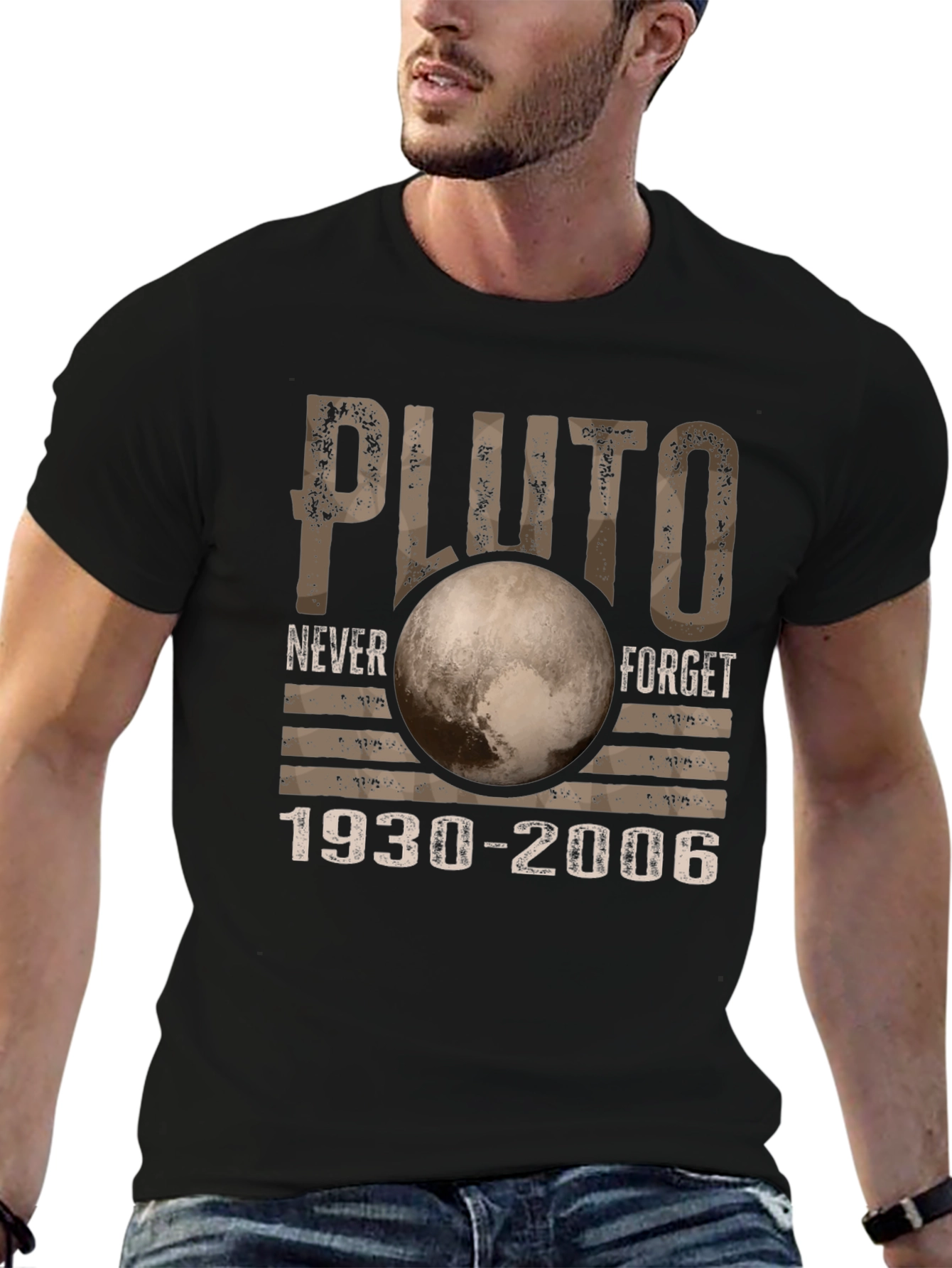 Pluto Never Forget 1930-2006 Graphic Tee