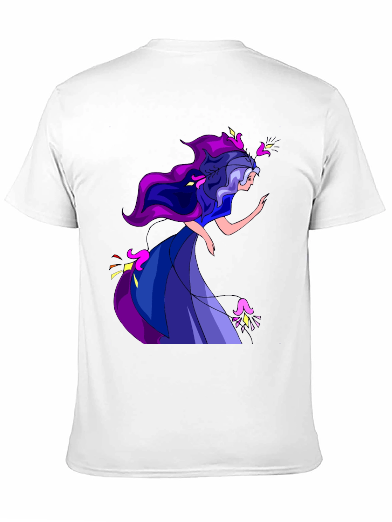 Mystical Maiden Graphic Print T-Shirt