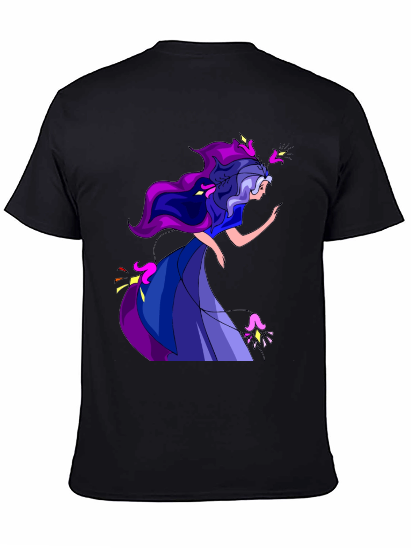 Mystical Maiden Graphic Print T-Shirt