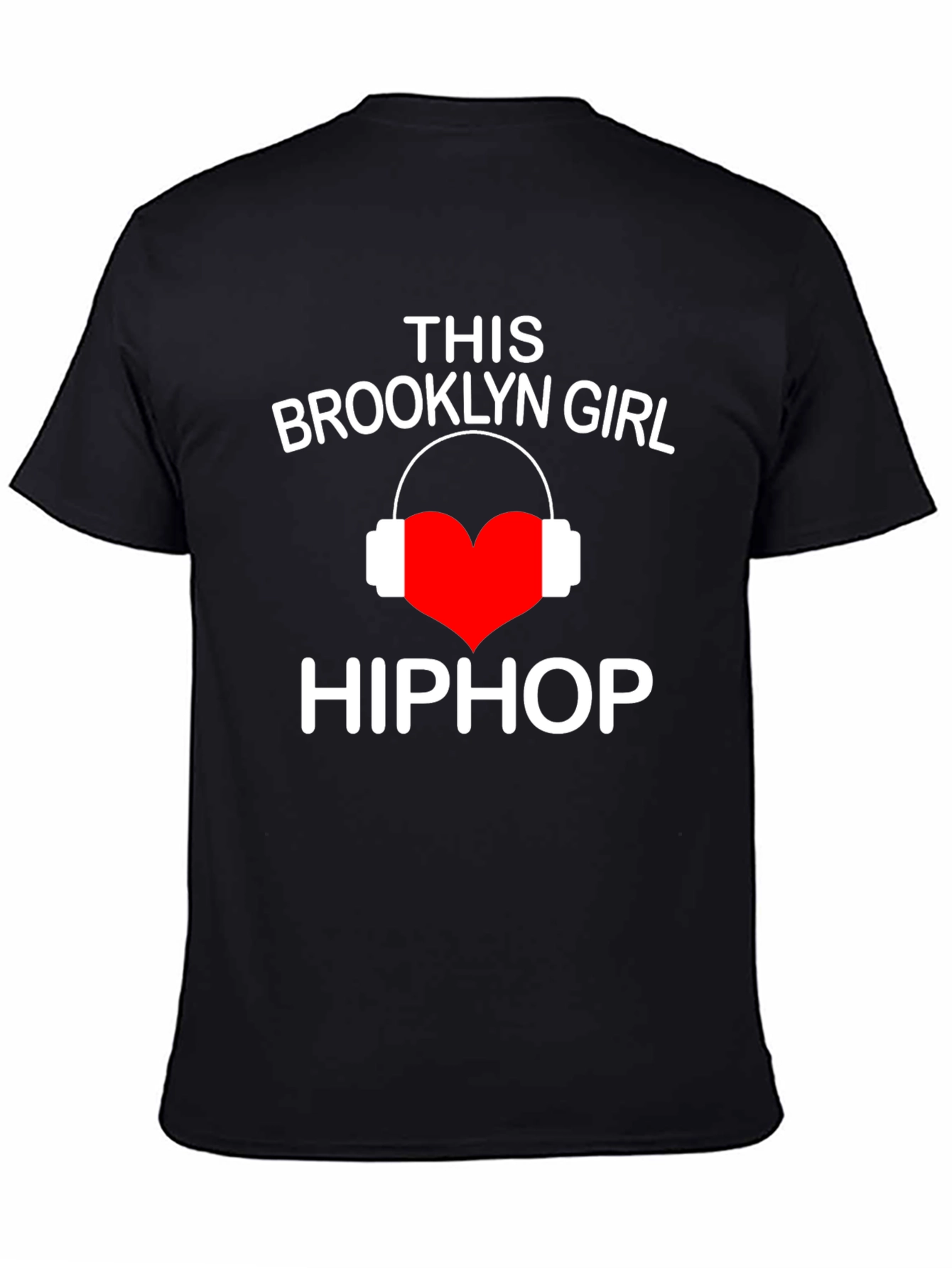 Brooklyn Girl Hip Hop T-Shirt - Music Lover Tee