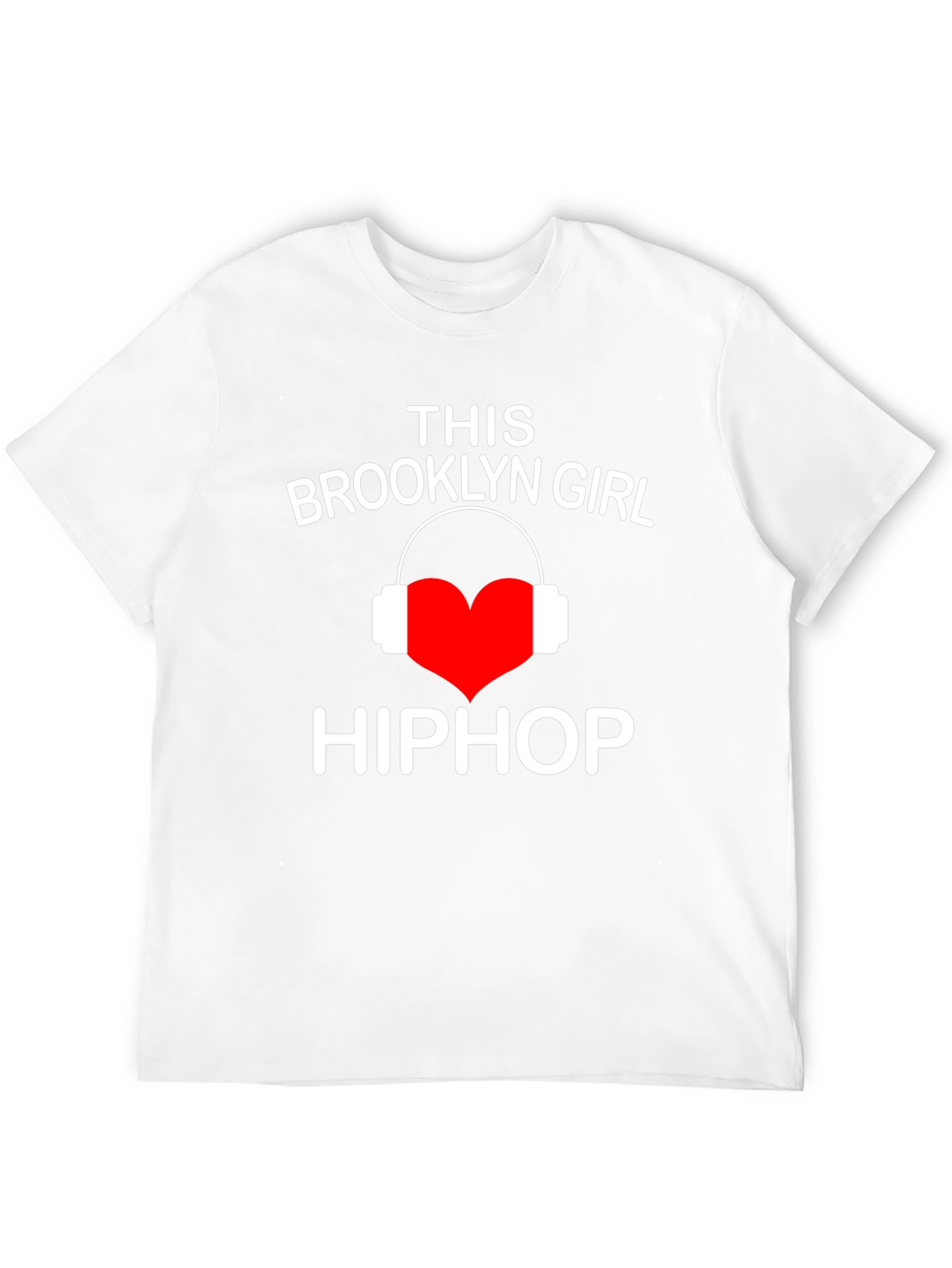 Brooklyn Girl Hip Hop T-Shirt - Music Lover Tee