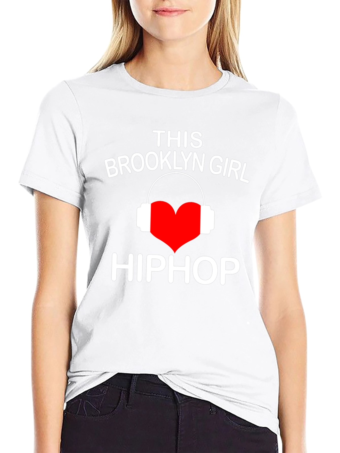 Brooklyn Girl Hip Hop T-Shirt - Music Lover Tee