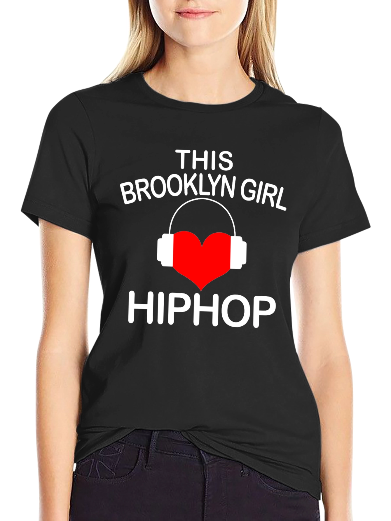 Brooklyn Girl Hip Hop T-Shirt - Music Lover Tee