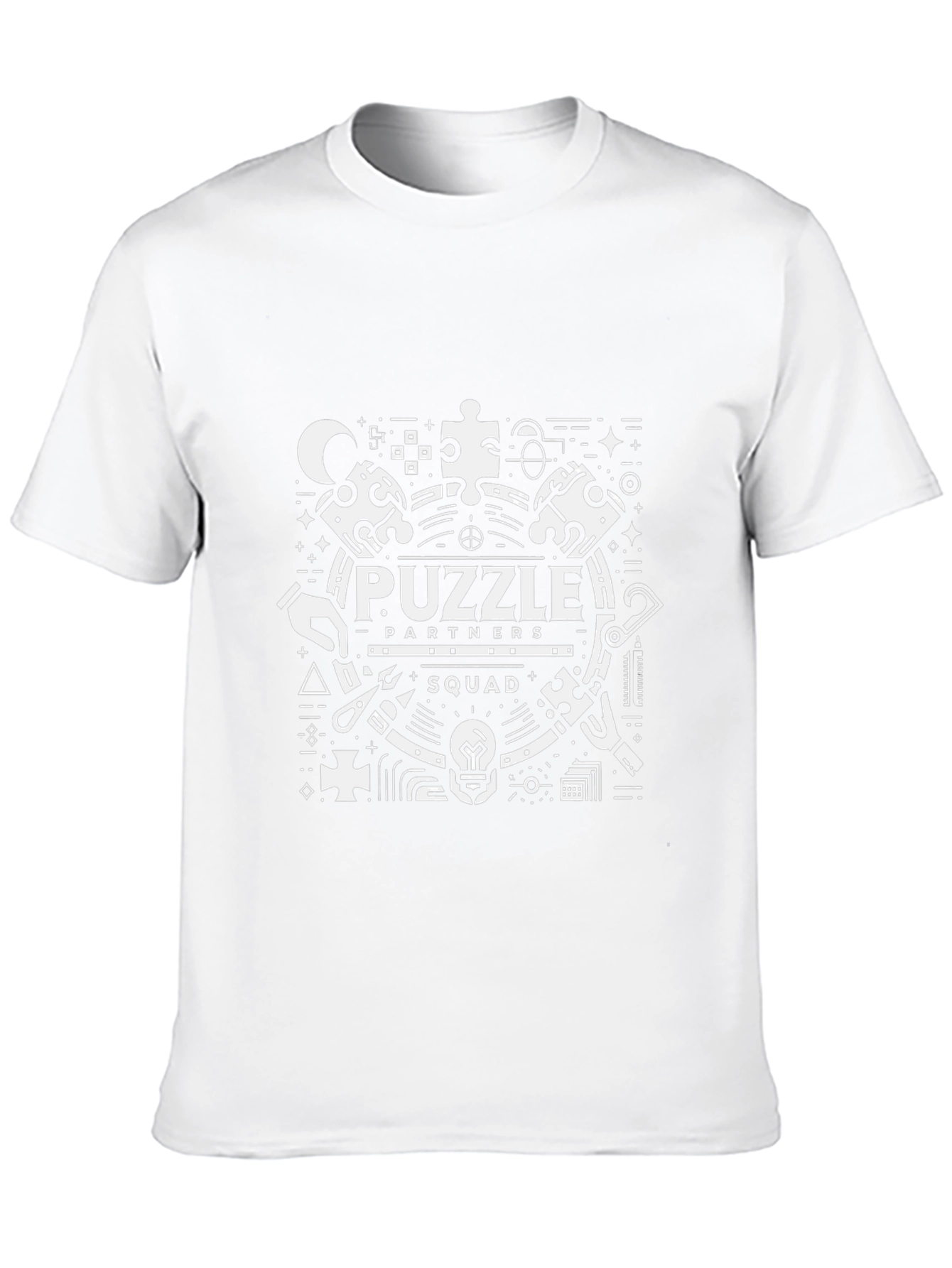 Puzzle Partners Squad Black T-Shirt